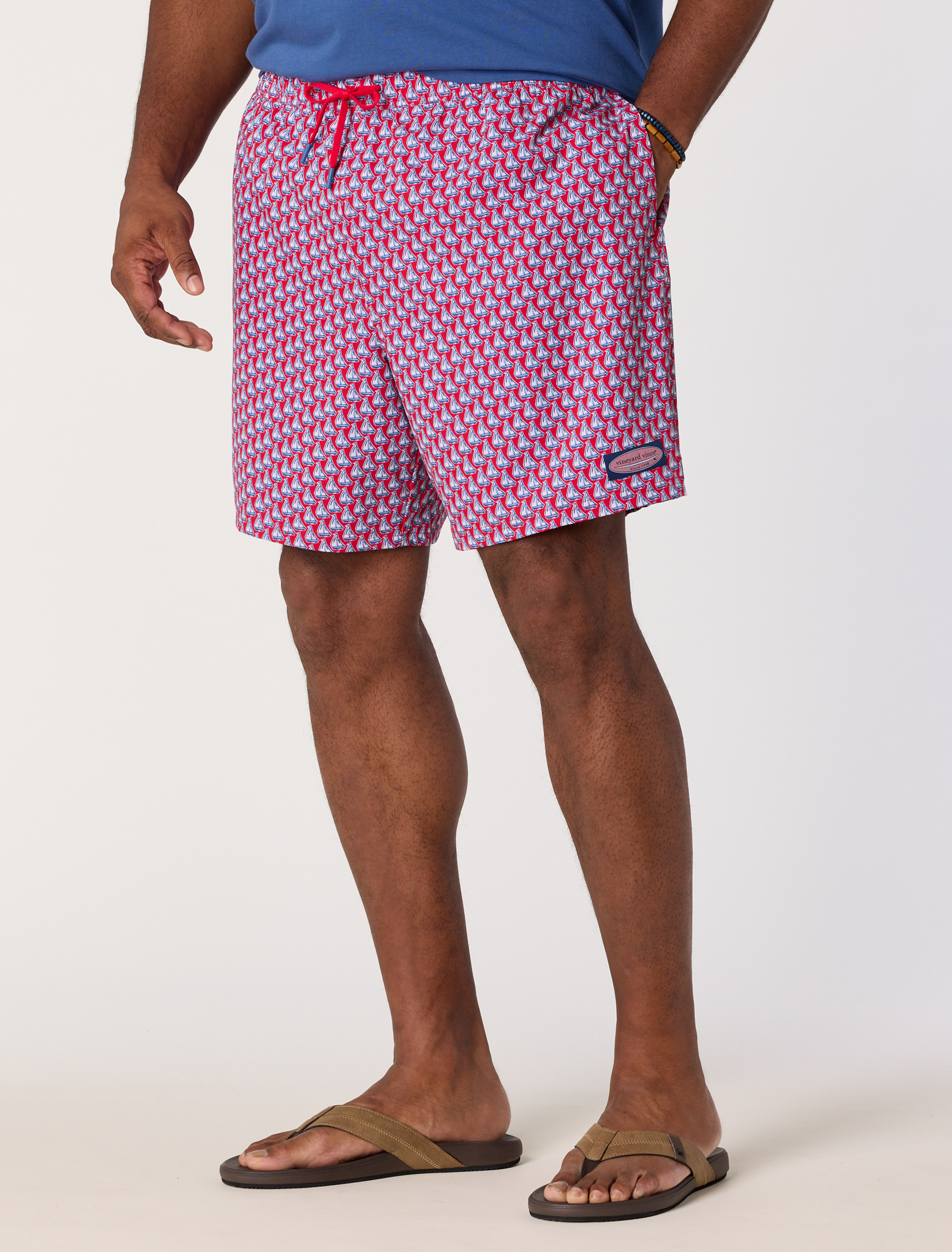 Printed Chappy Swim Trunks