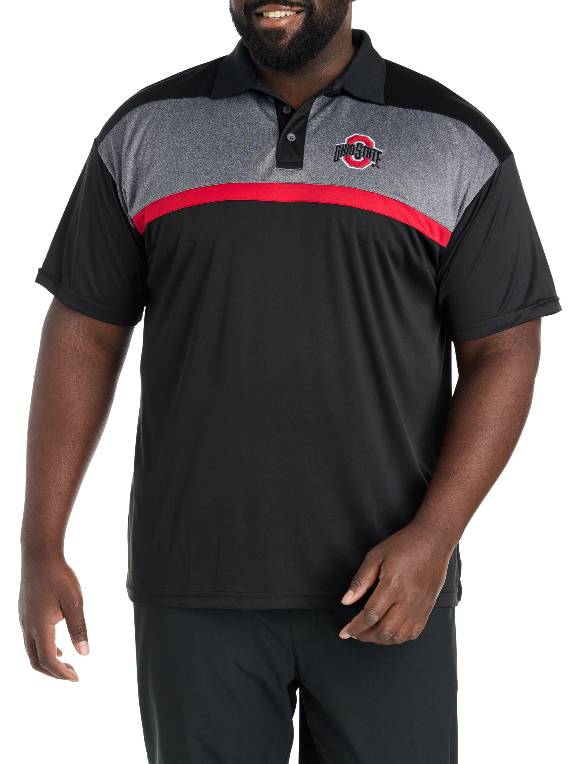 Ohio State Colorblocked Performance Polo Shirt