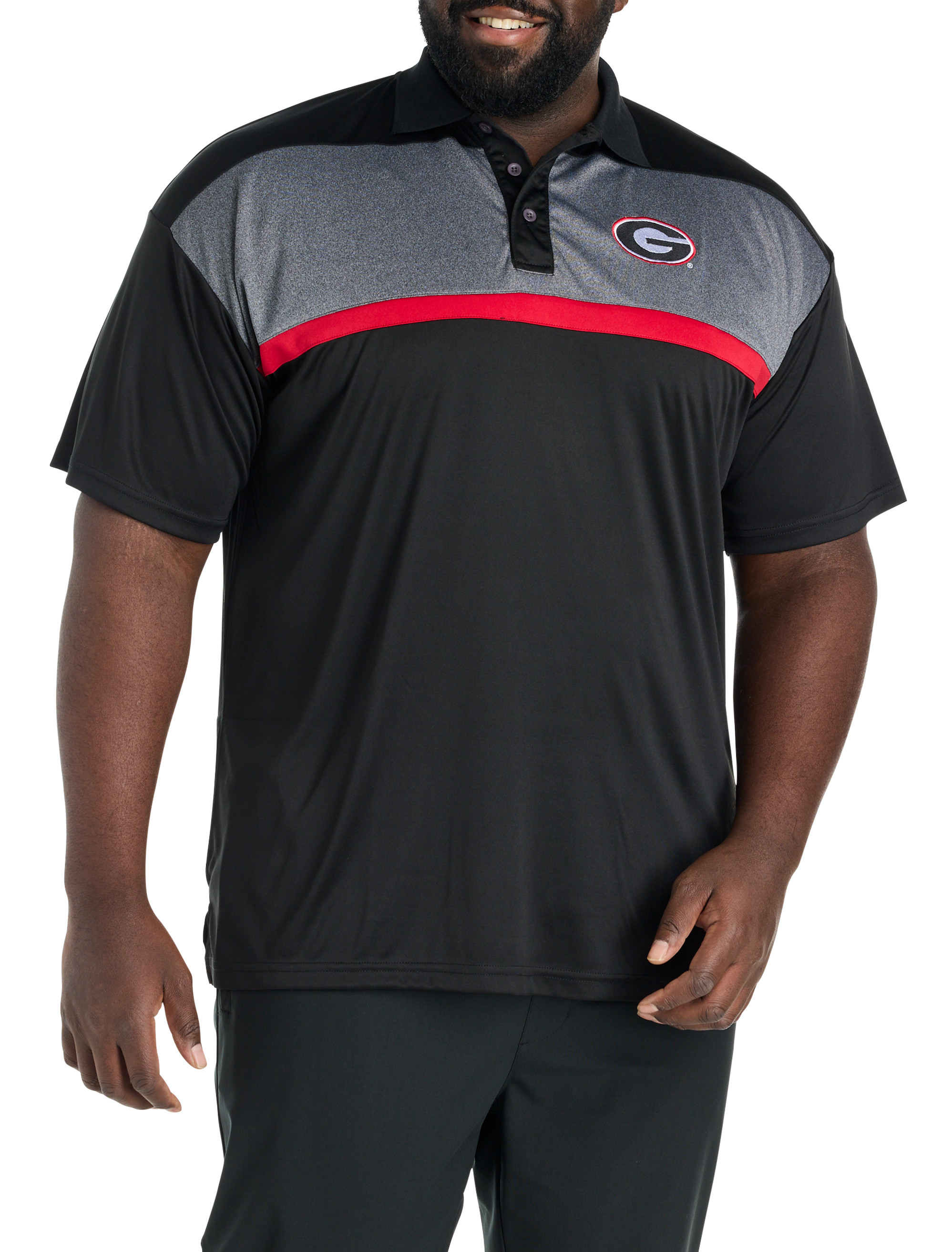 Georgia Colorblocked Performance Polo Shirt