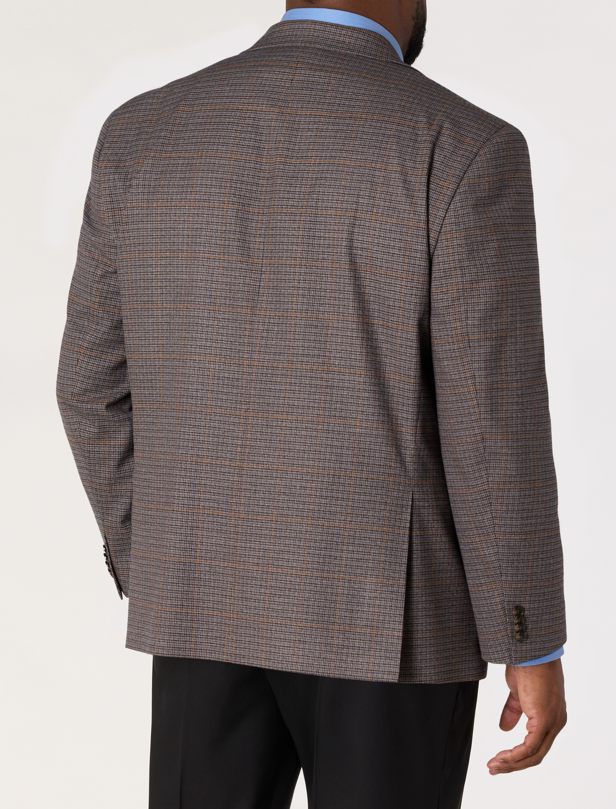 Tonal Houndstooth Sport Coat