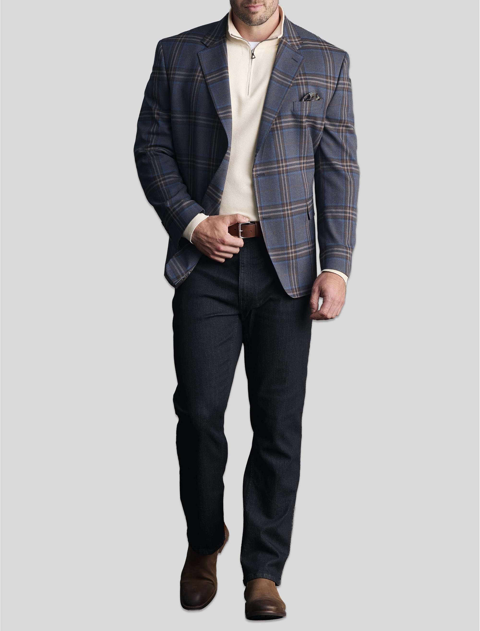Bold Plaid Sport Coat - thumbnail 2
