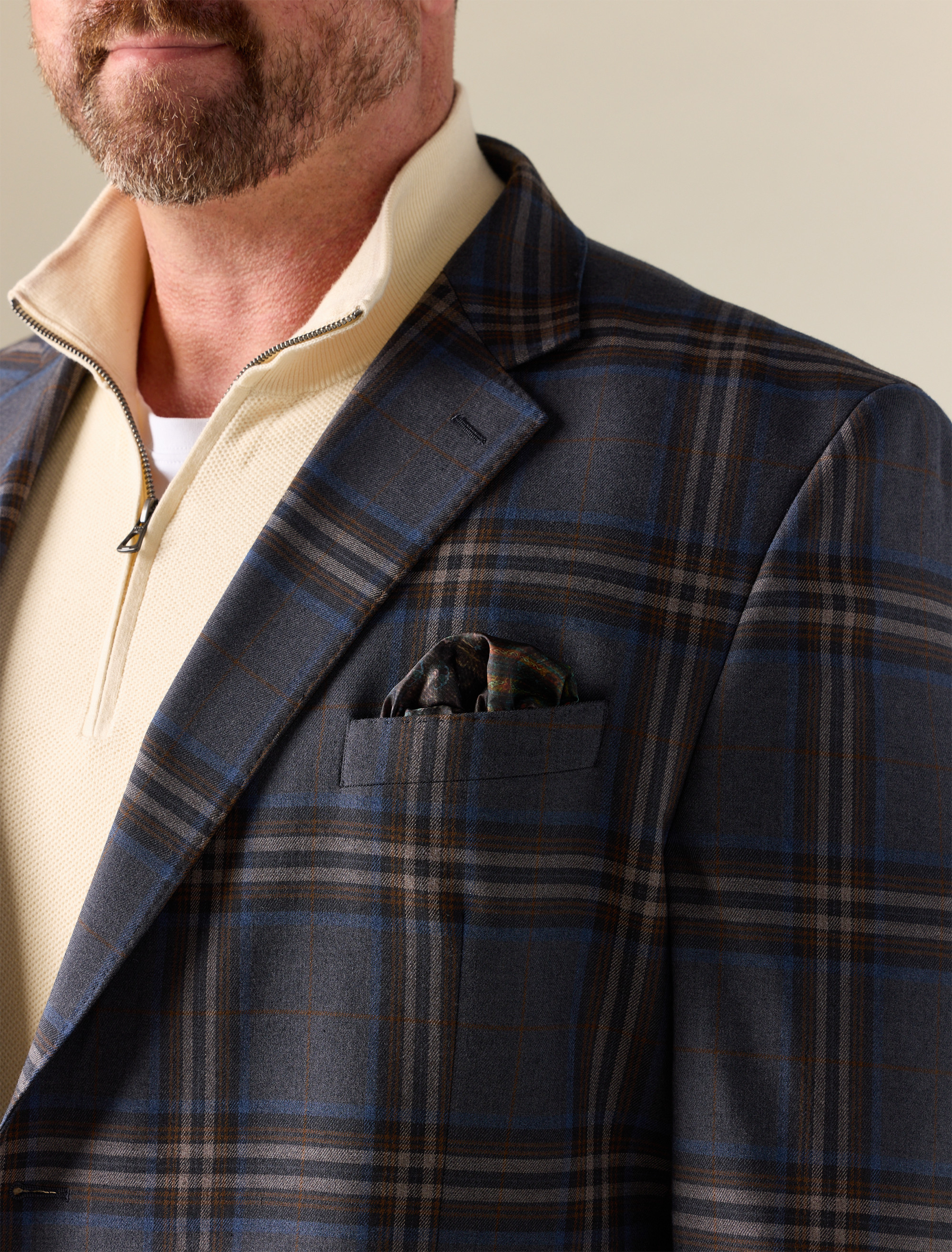 Bold Plaid Sport Coat