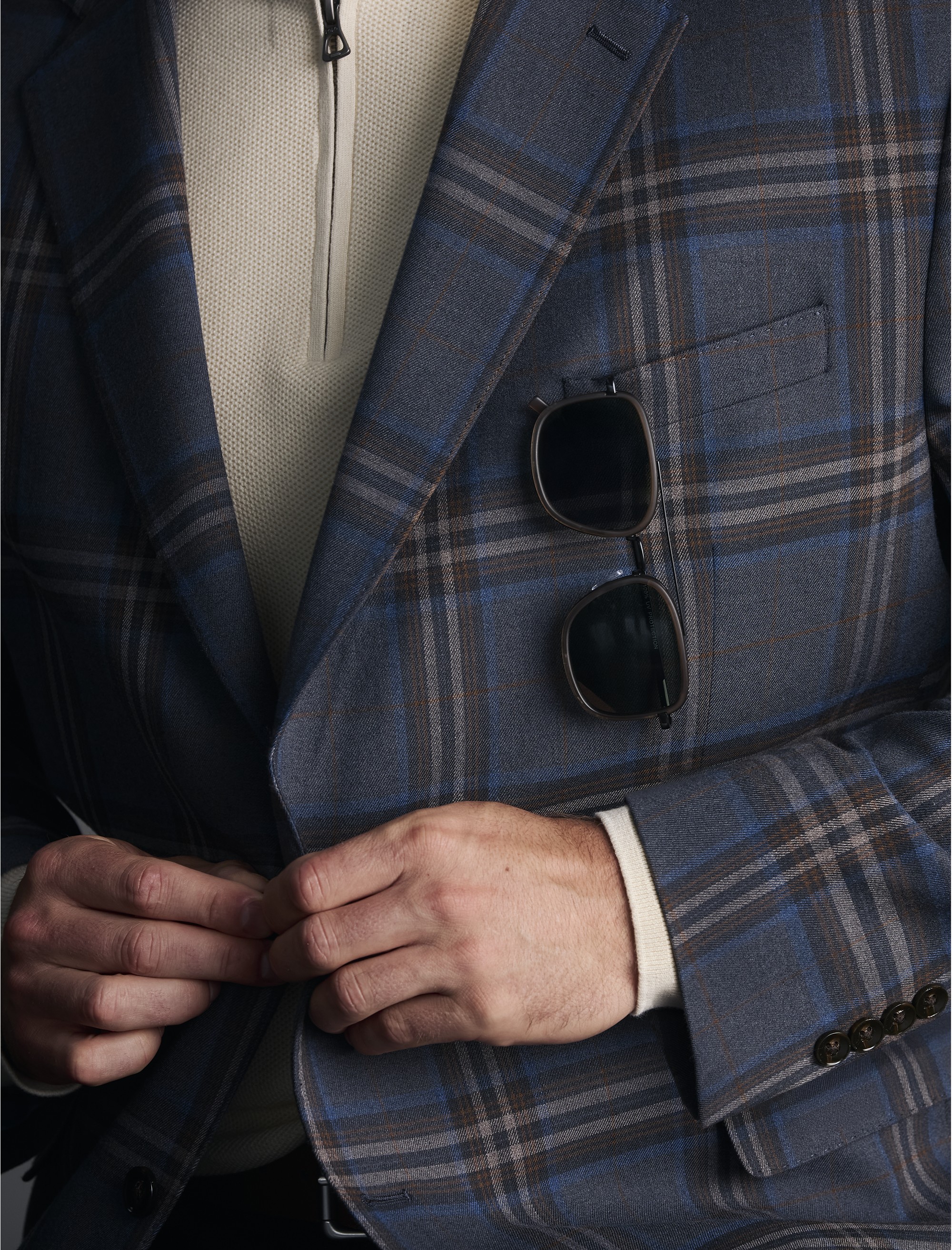 Bold Plaid Sport Coat - thumbnail 4