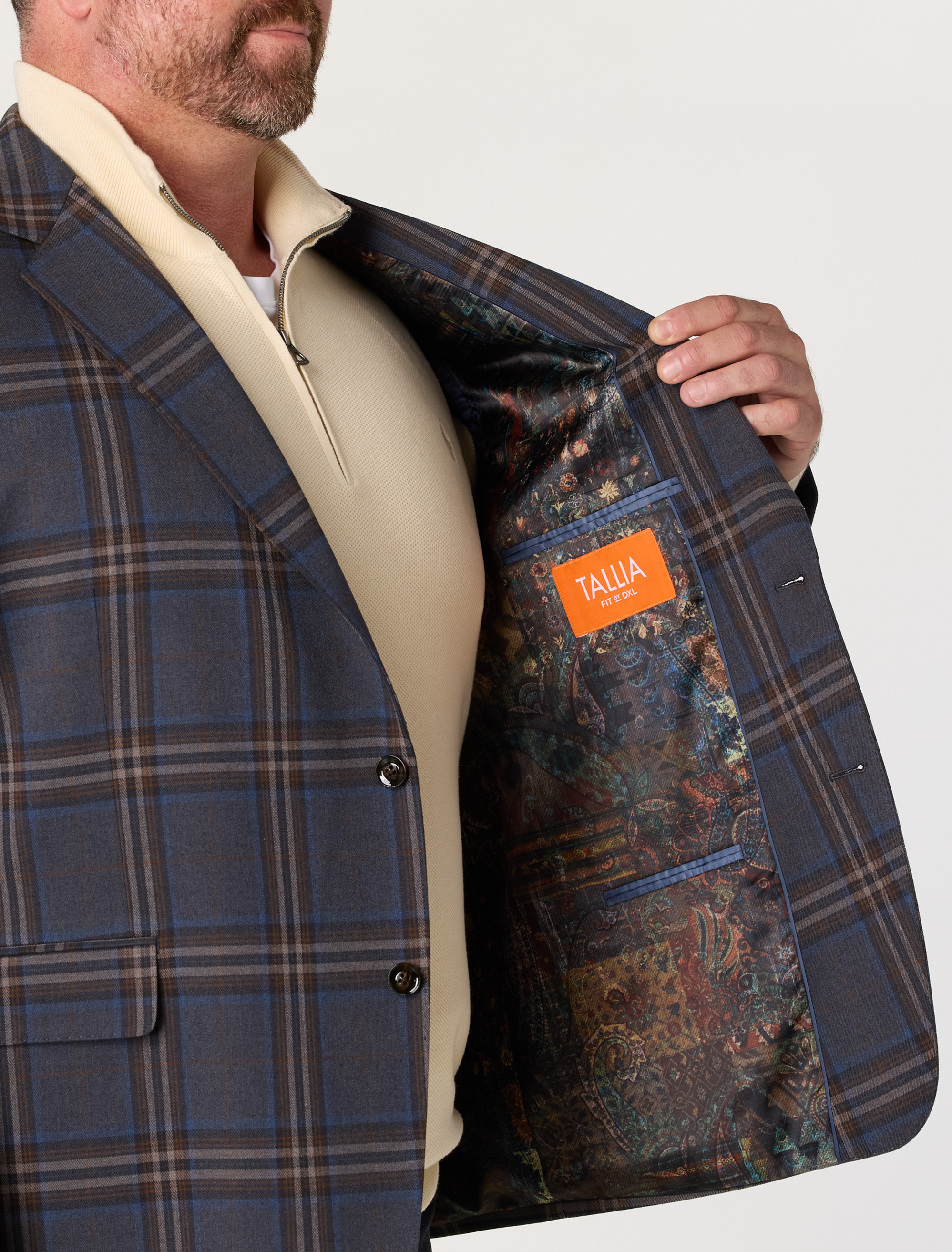 Bold Plaid Sport Coat