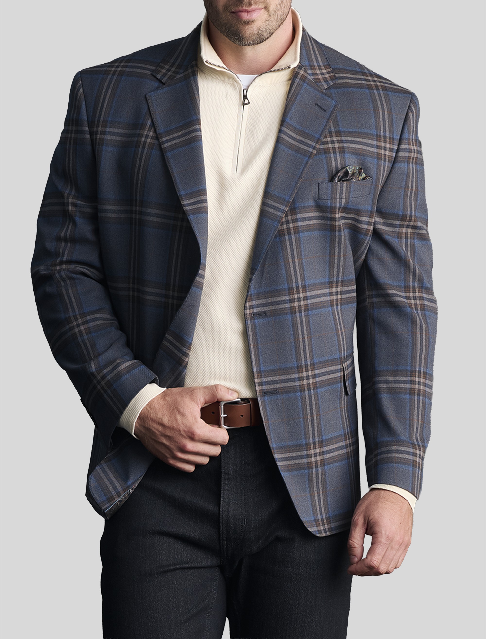 Bold Plaid Sport Coat