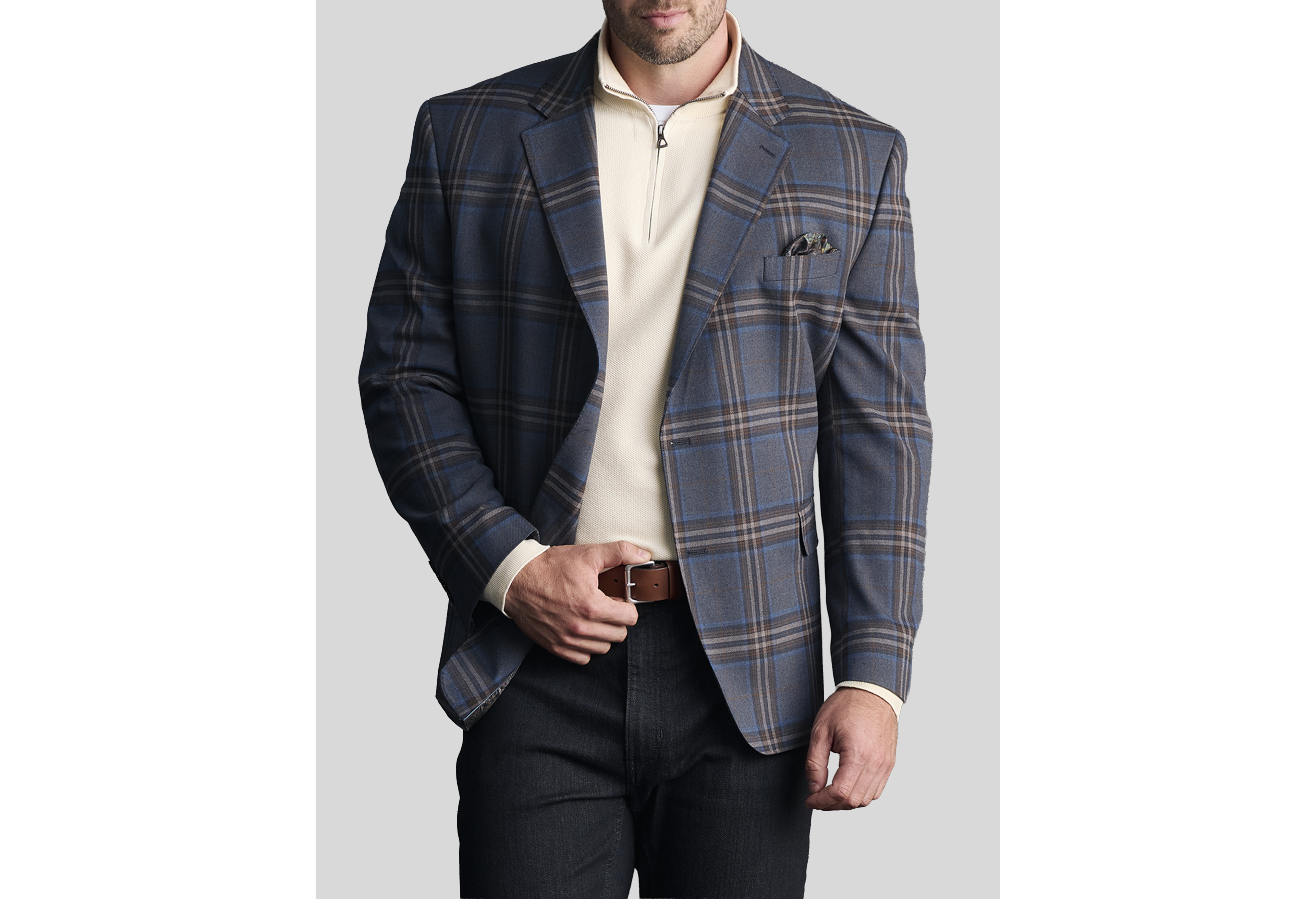 Bold Plaid Sport Coat