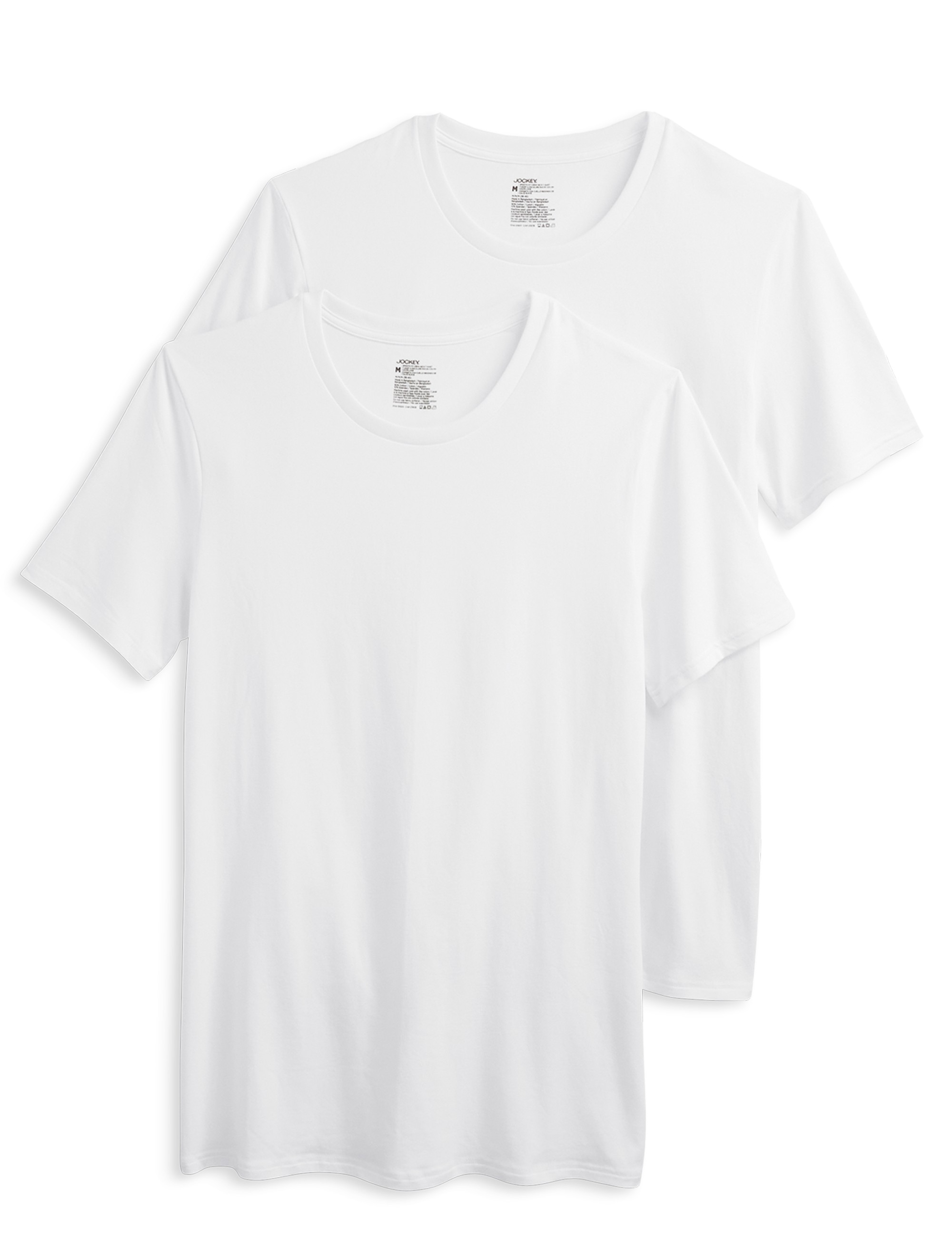 2-pk Performance Stretch Crewneck T-Shirts - thumbnail 3