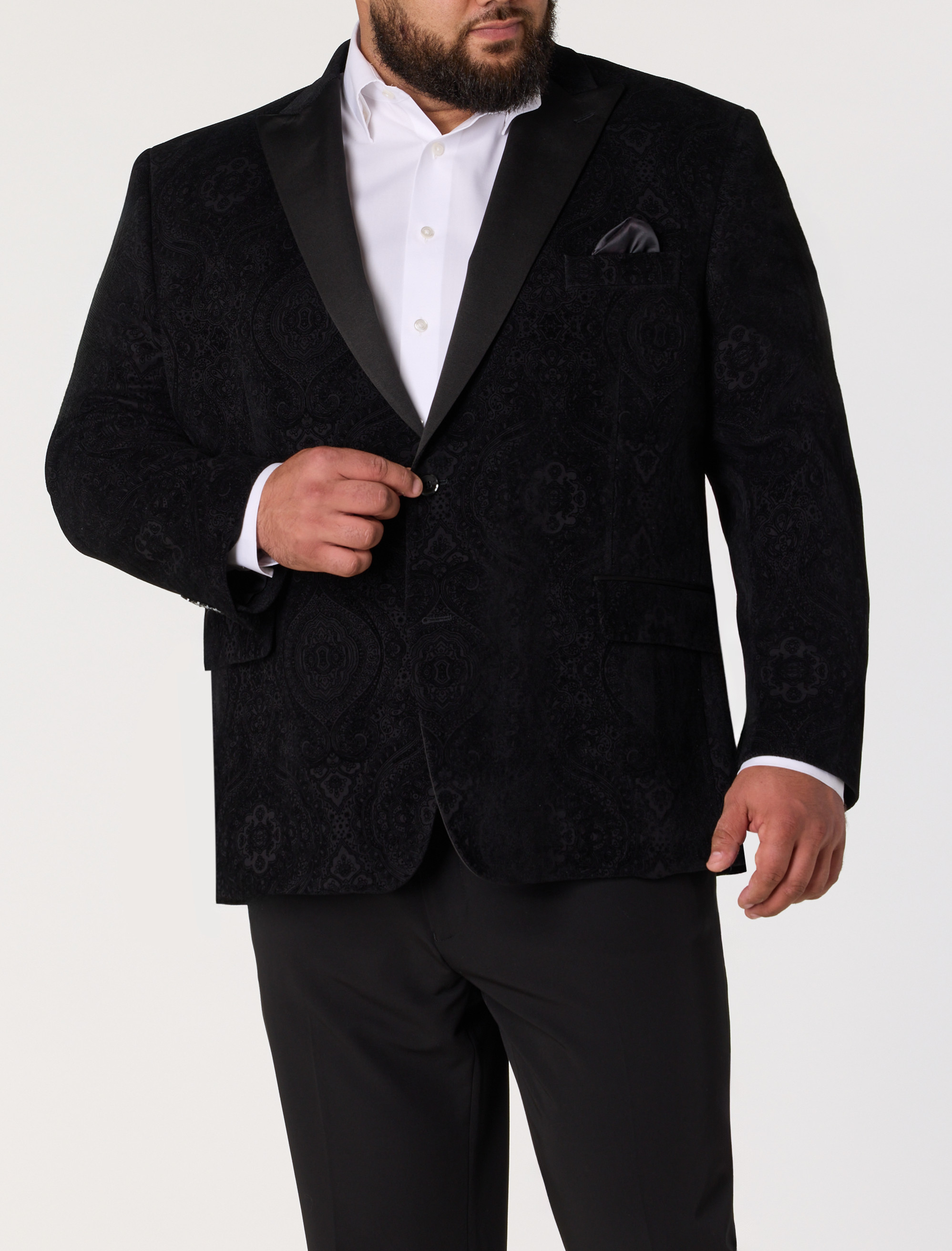Paisley Velvet Sport Coat