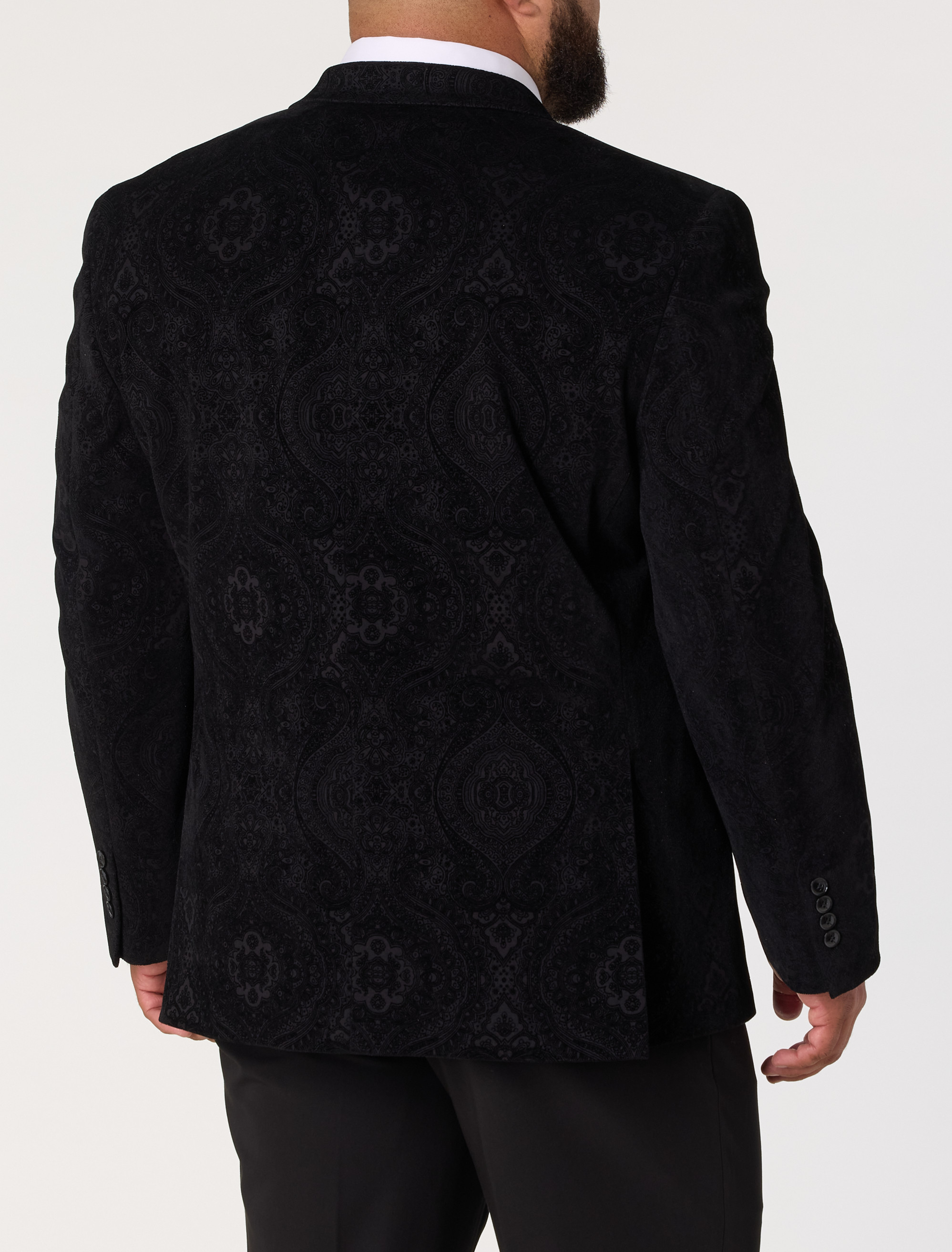 Paisley Velvet Sport Coat