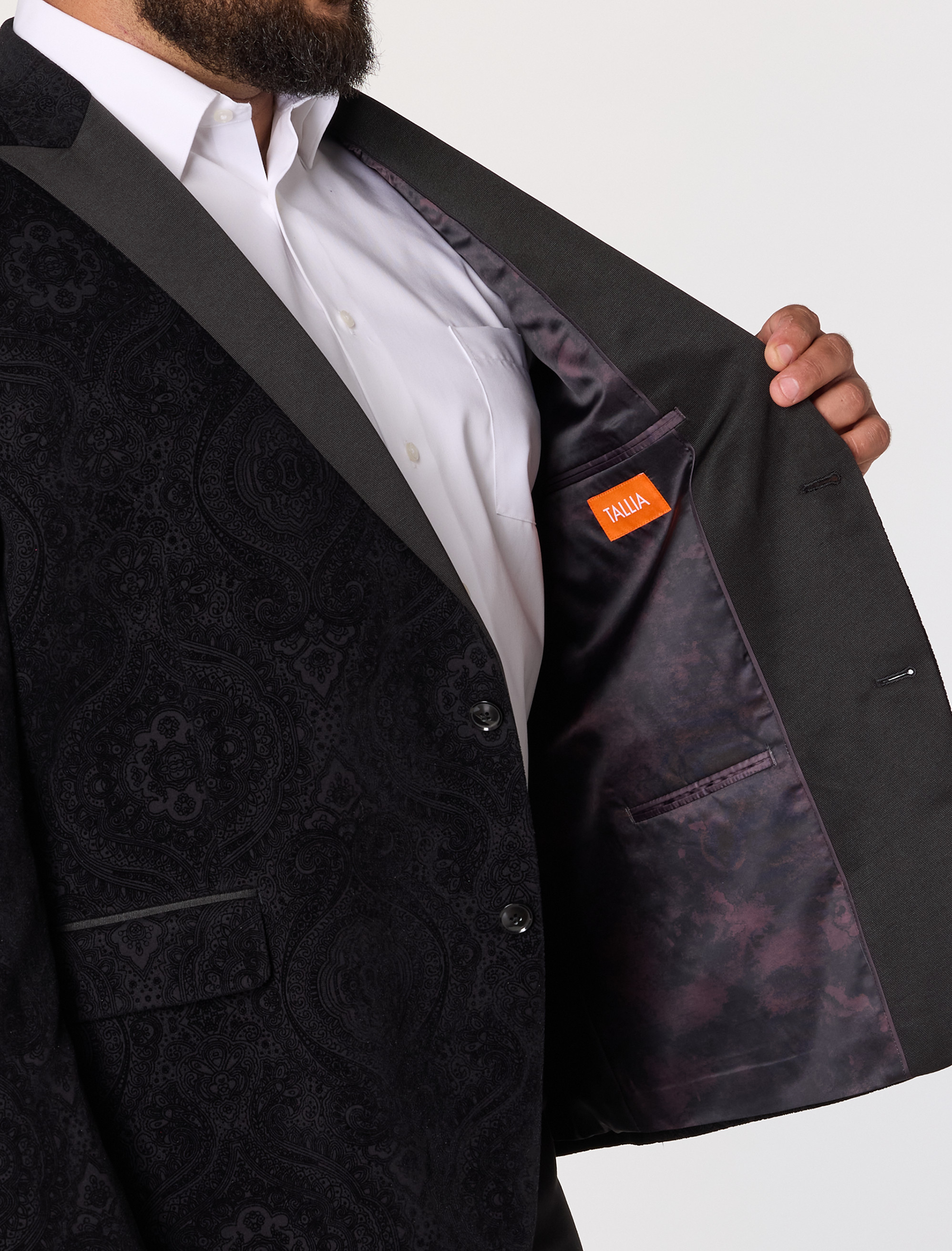 Paisley Velvet Sport Coat