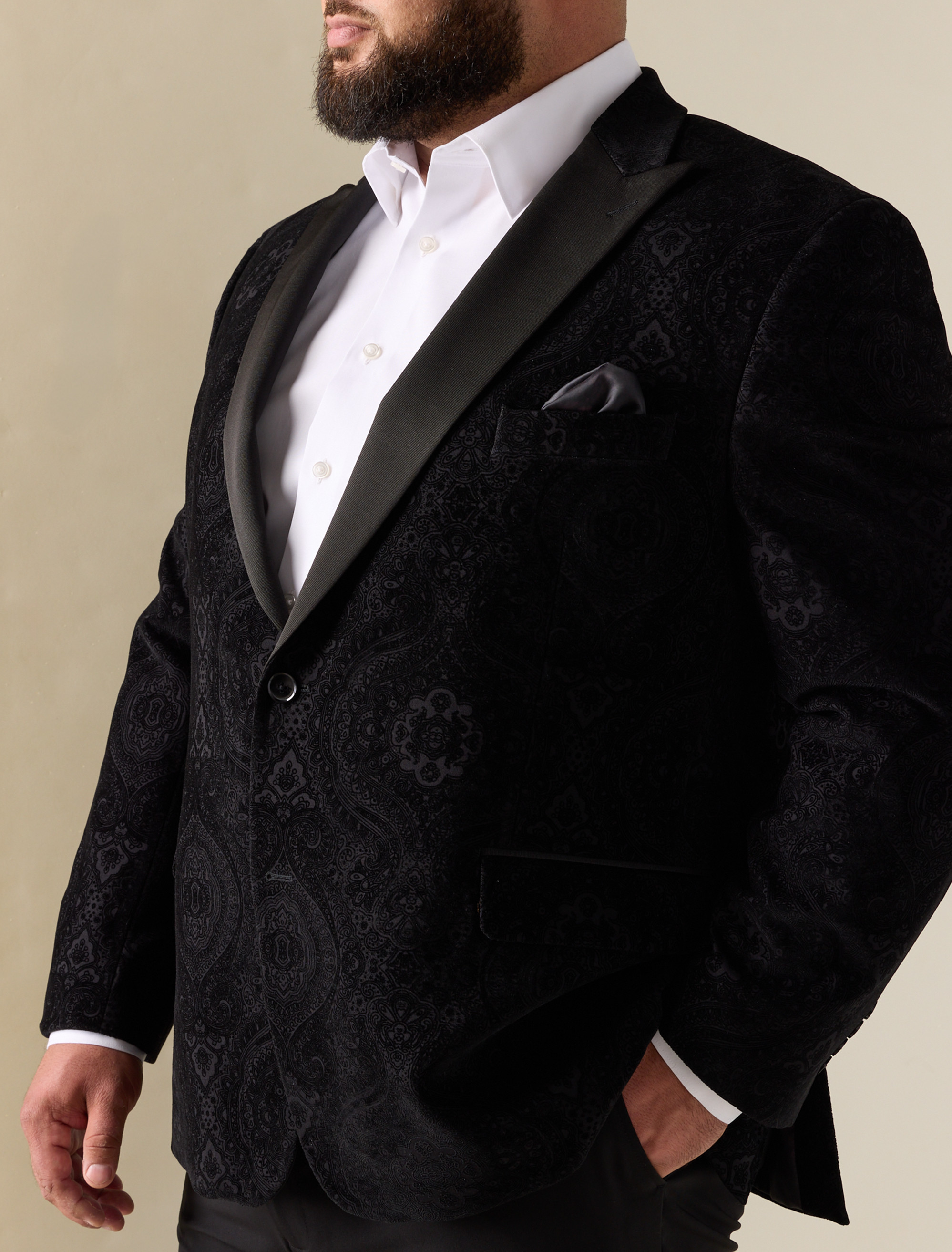 Paisley Velvet Sport Coat