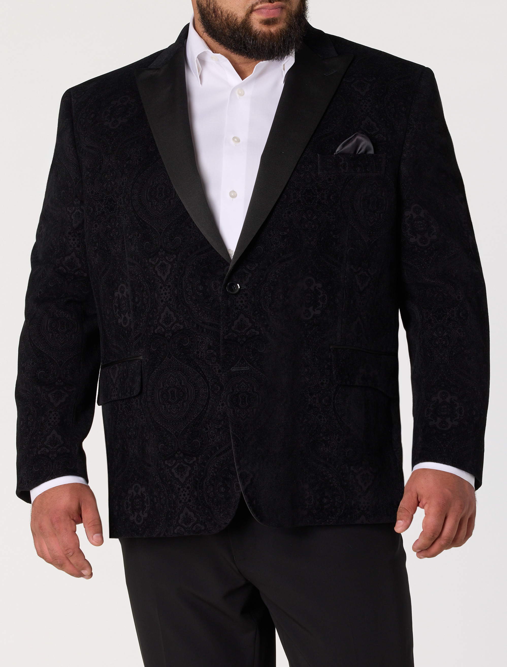 Paisley Velvet Sport Coat