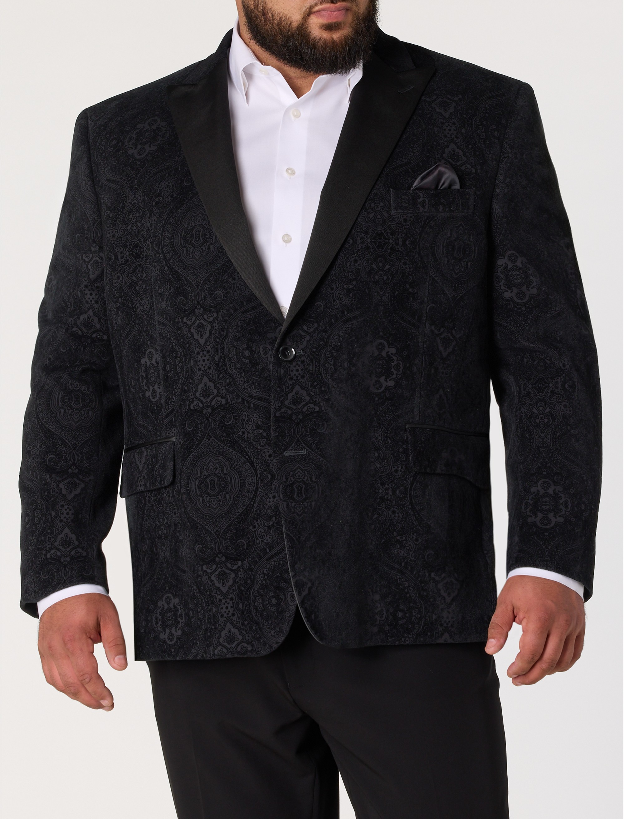 Paisley Velvet Sport Coat
