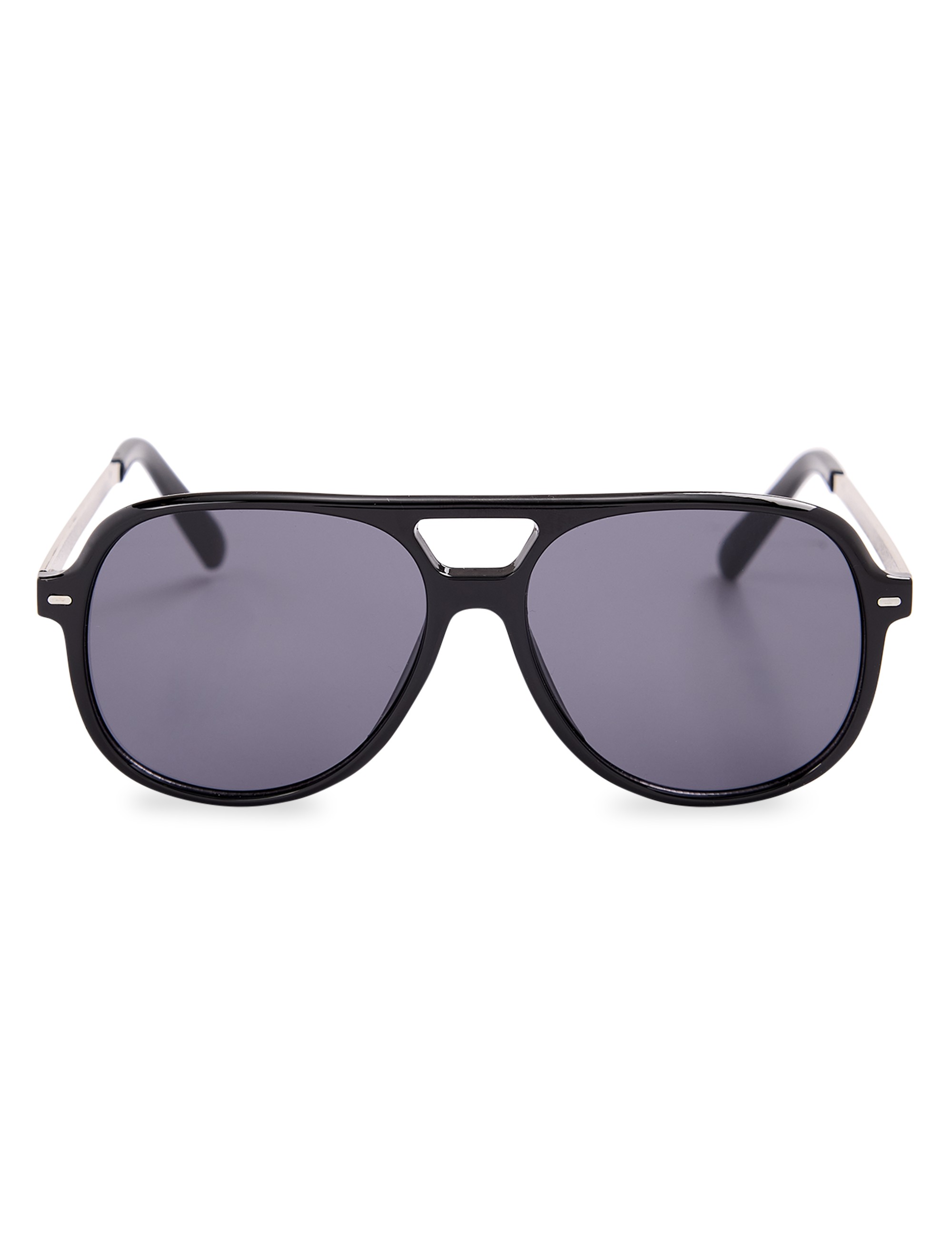 Black Aviator Sunglasses