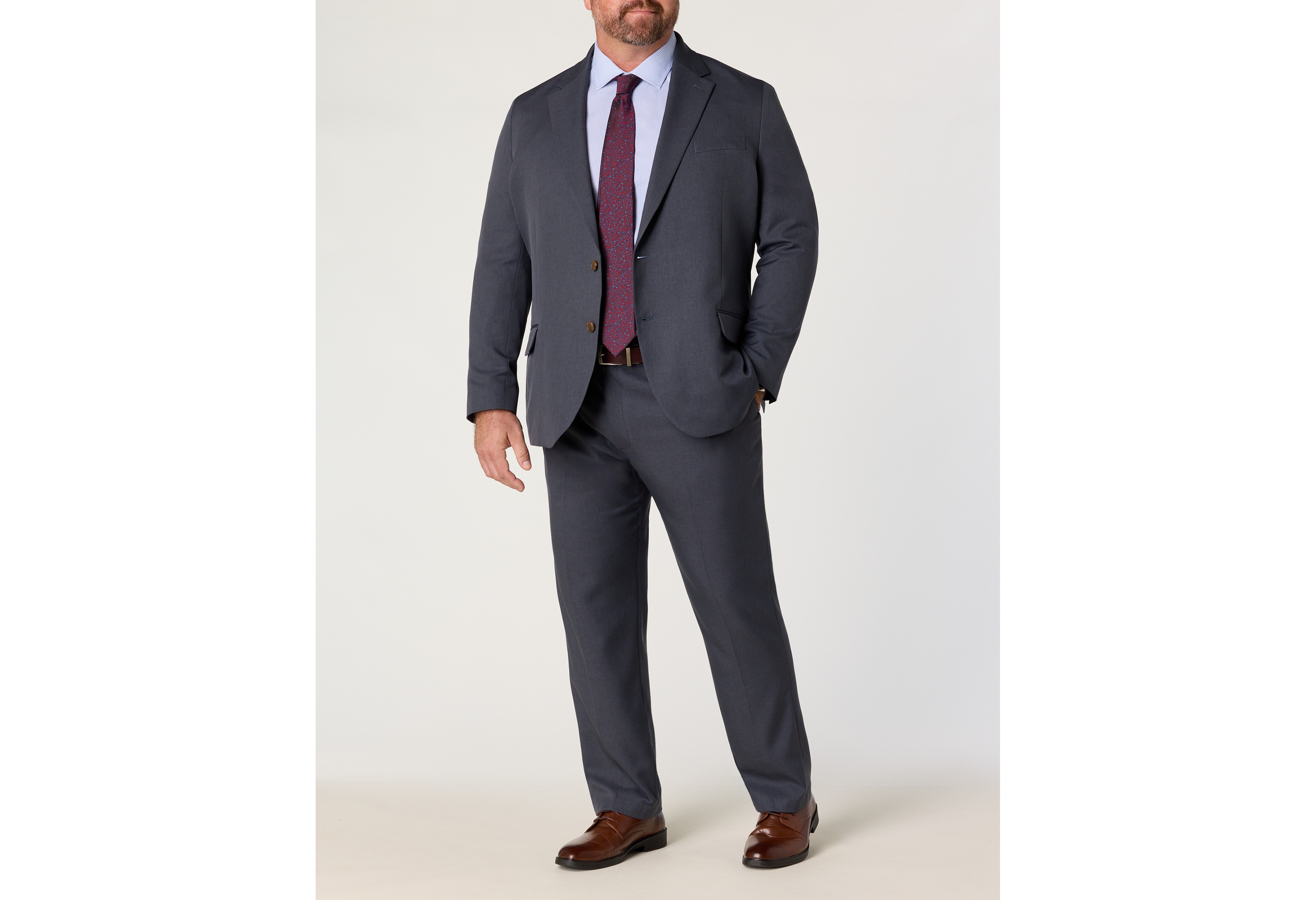 Smart Wash® Twill Suit Jacket