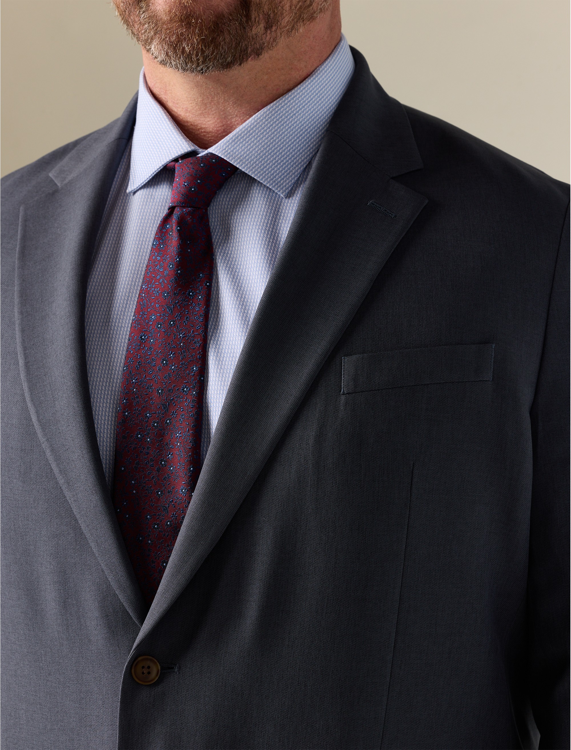 Smart Wash® Twill Suit Jacket - thumbnail 4