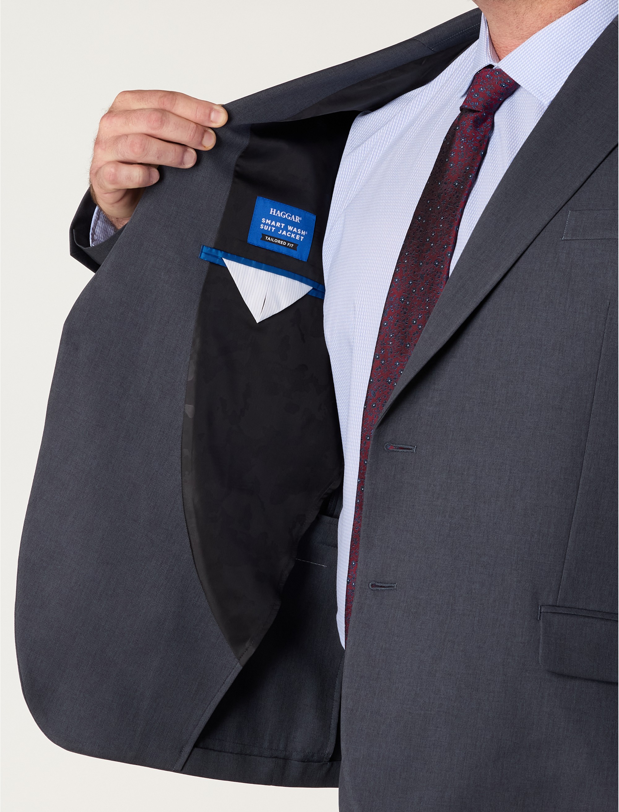 Smart Wash® Twill Suit Jacket - thumbnail 5