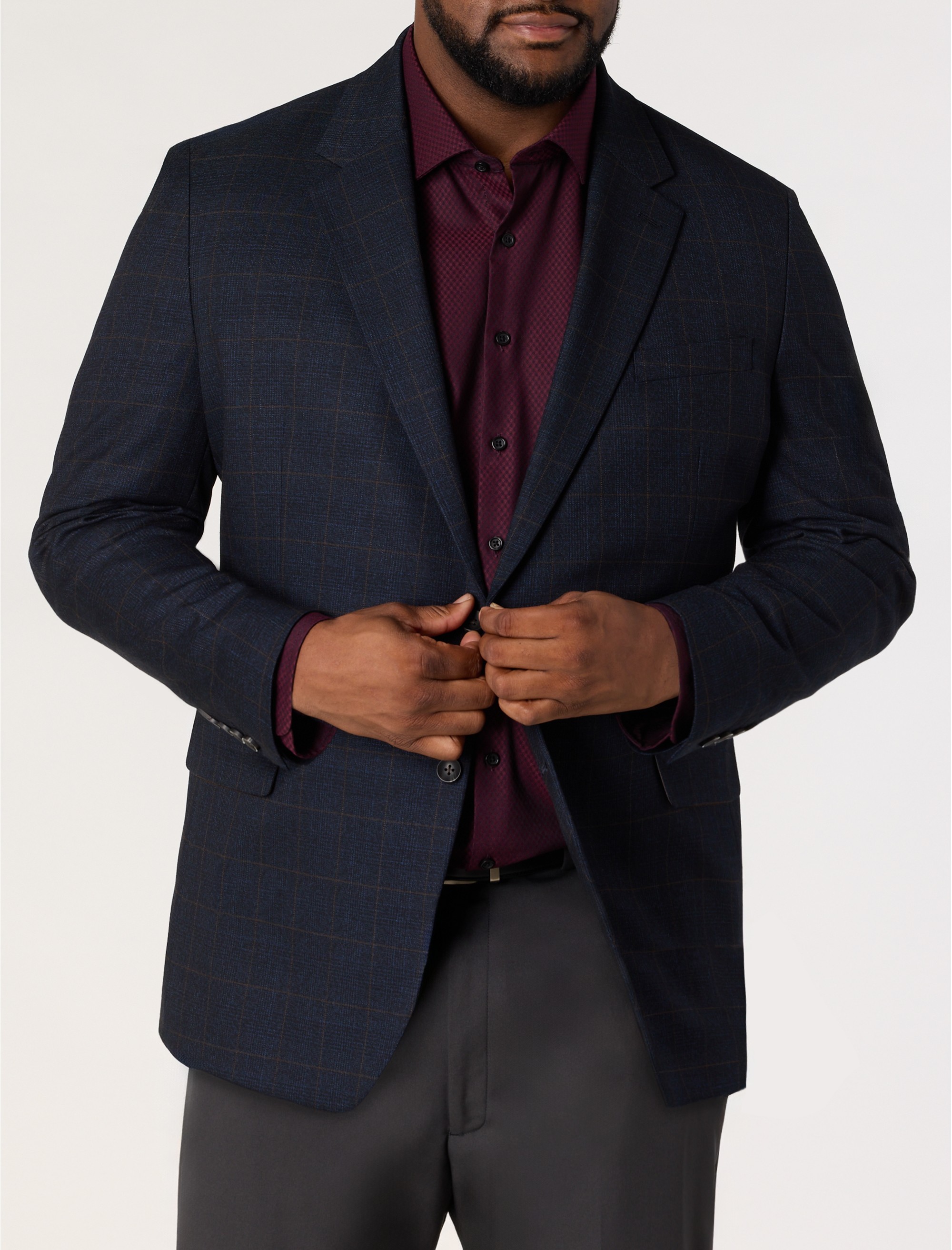 Glen Plaid Sport Coat