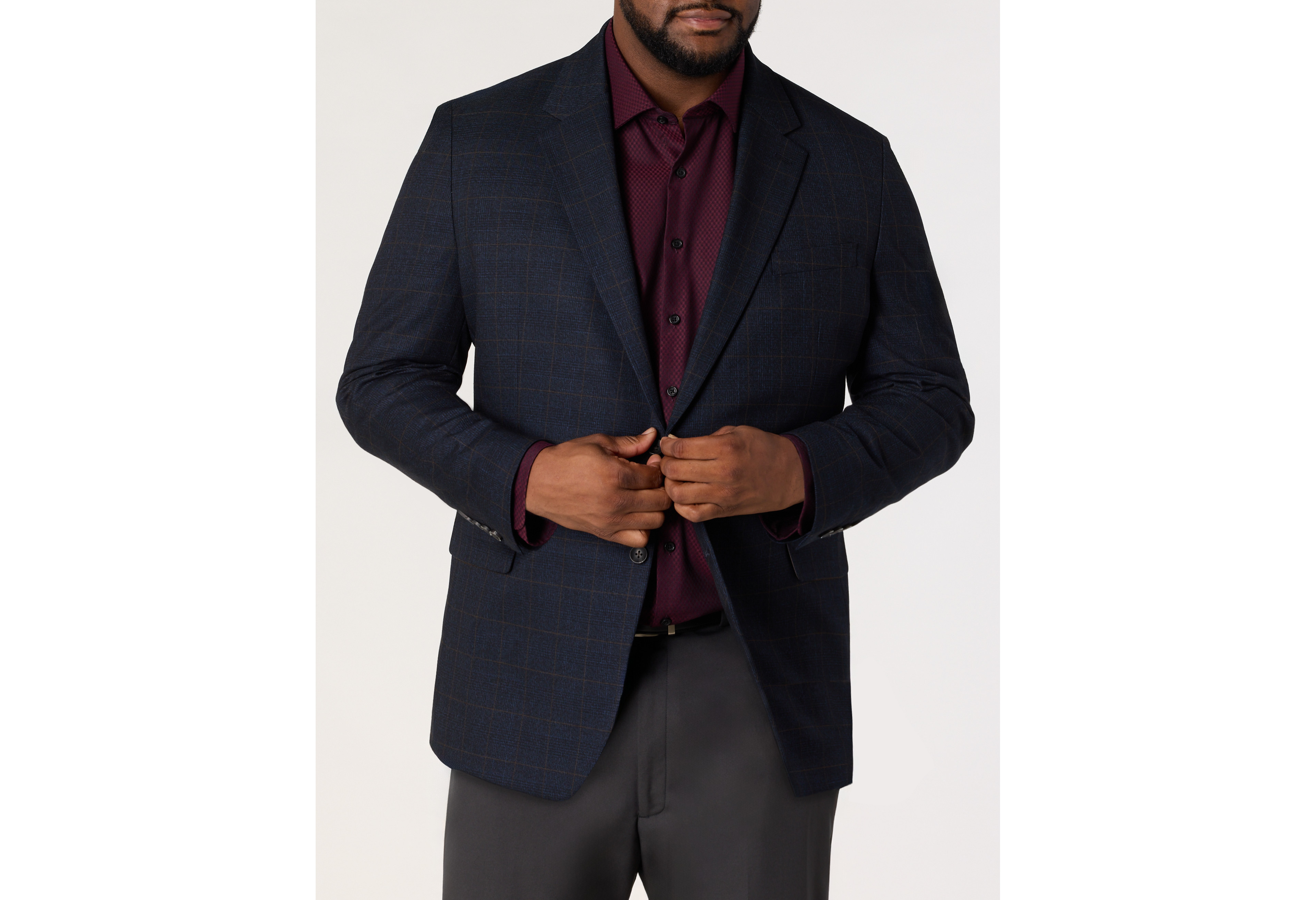 Glen Plaid Sport Coat