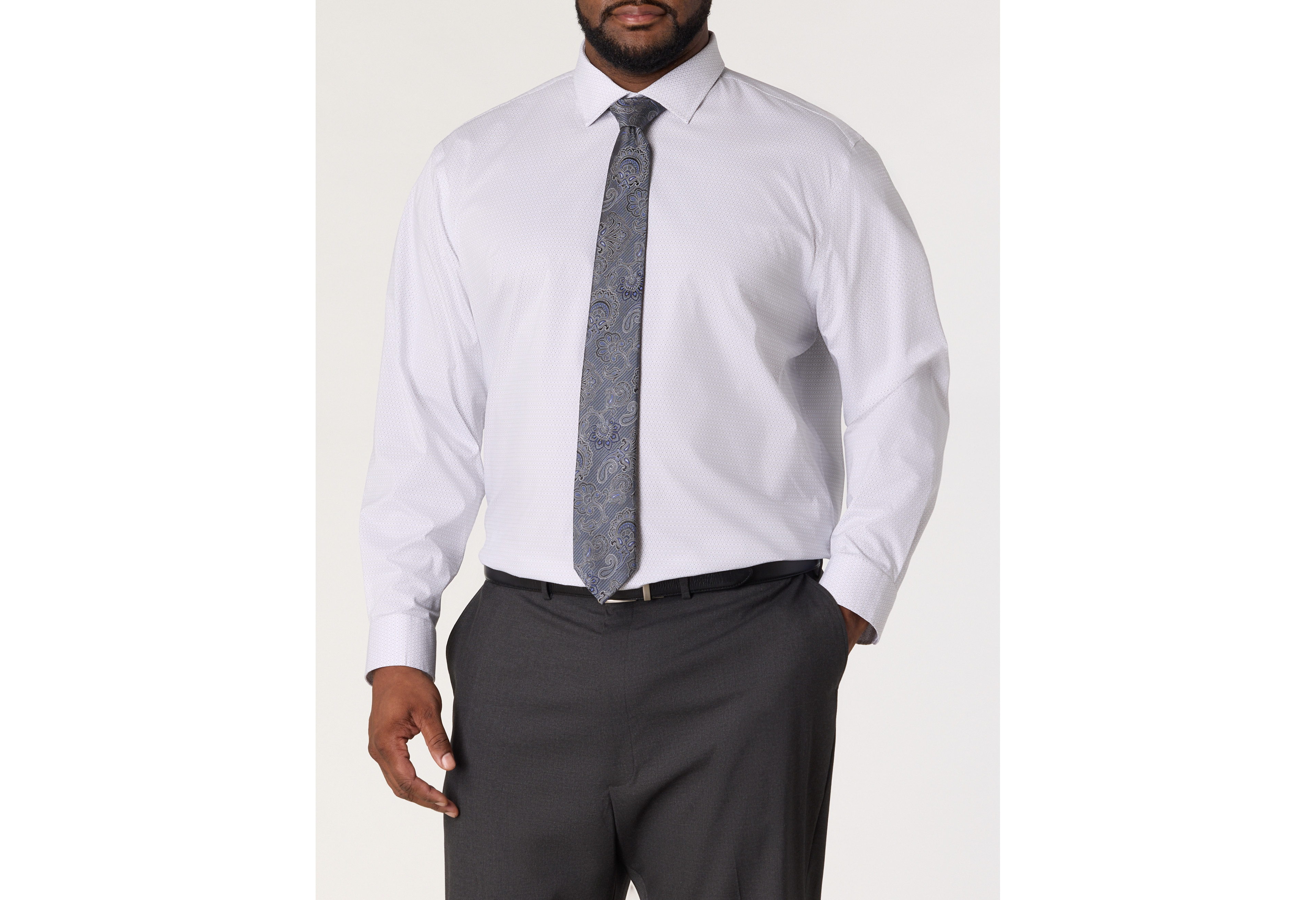 Four Petals Wrinkle-Free Dress Shirt