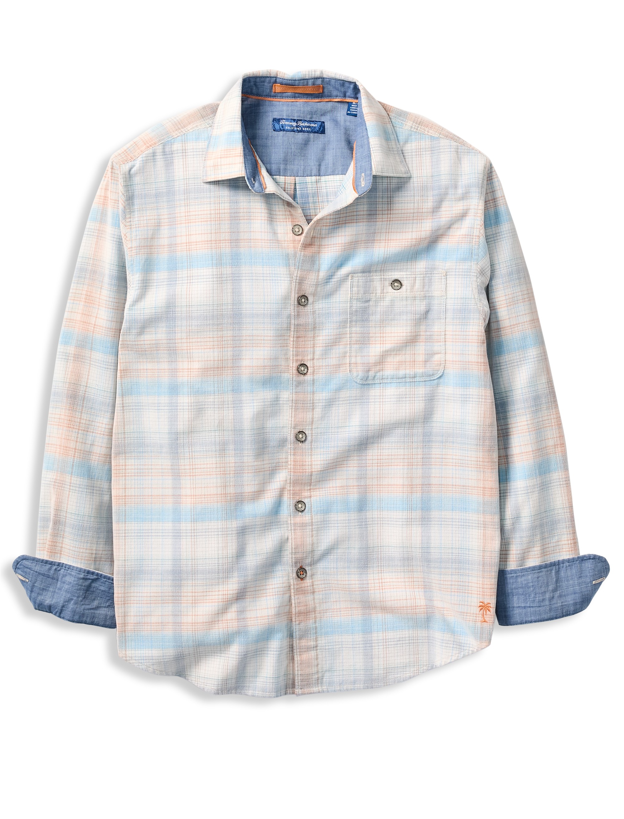 Coastline Cord Truly Check Sport Shirt