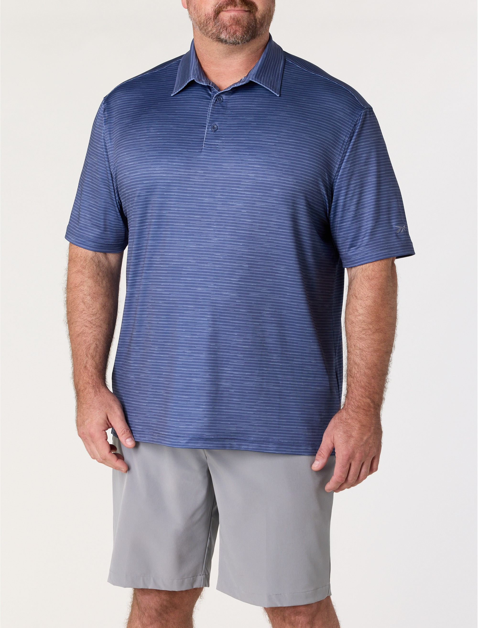 Performance Striped Polo Shirt - thumbnail 6