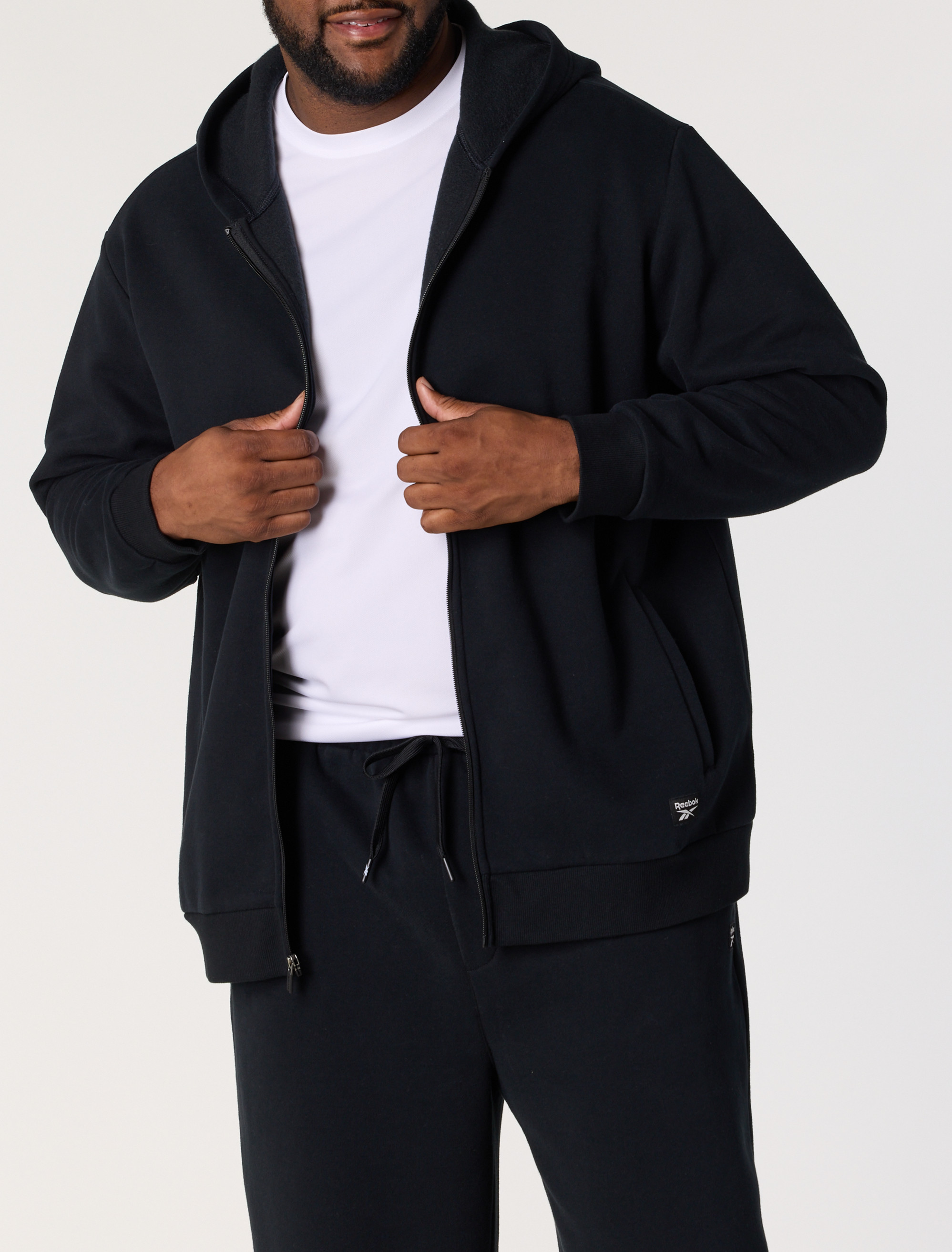 Lux Offday Front-Zip Hoodie