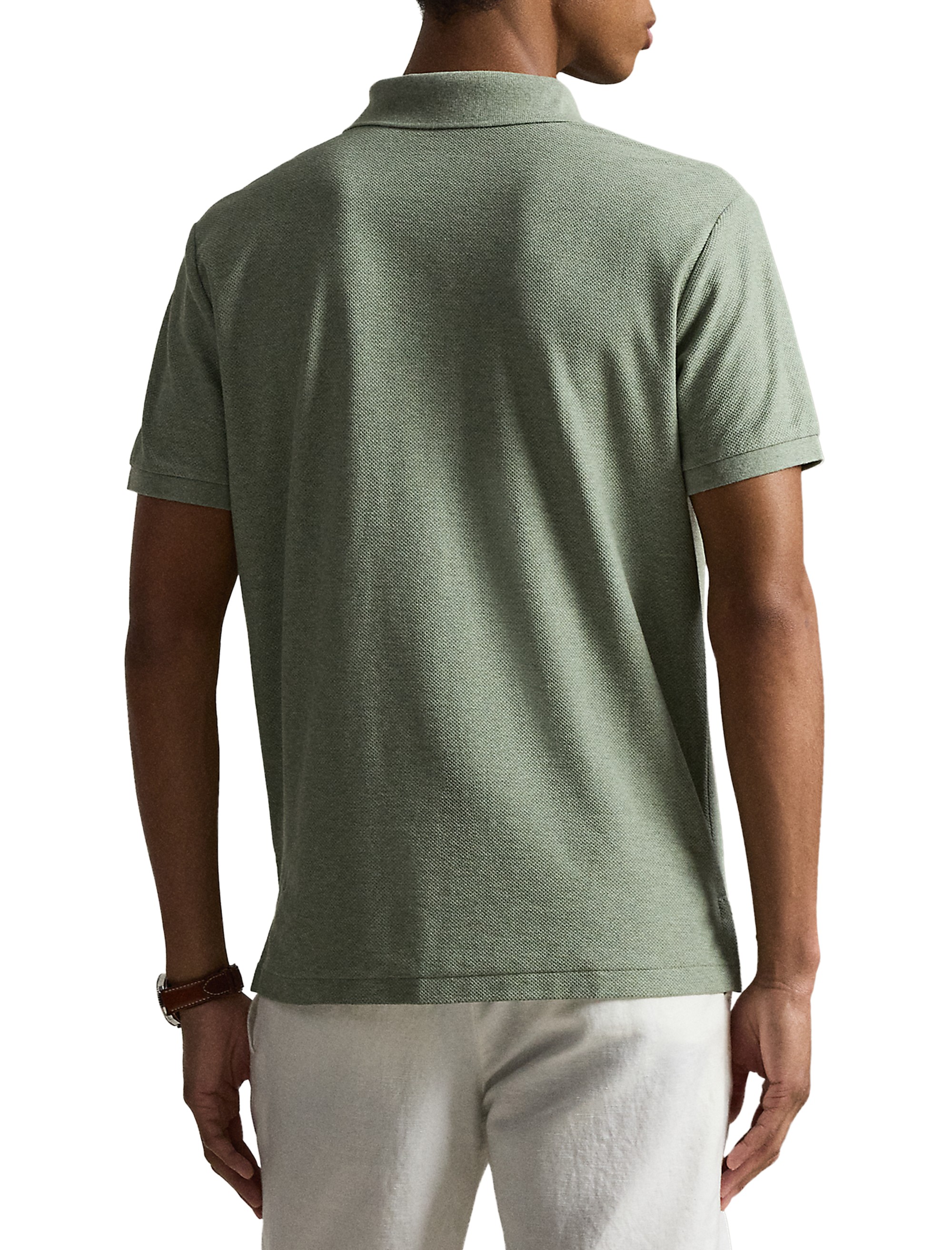 Honeycomb Textured Polo Shirt - thumbnail 5