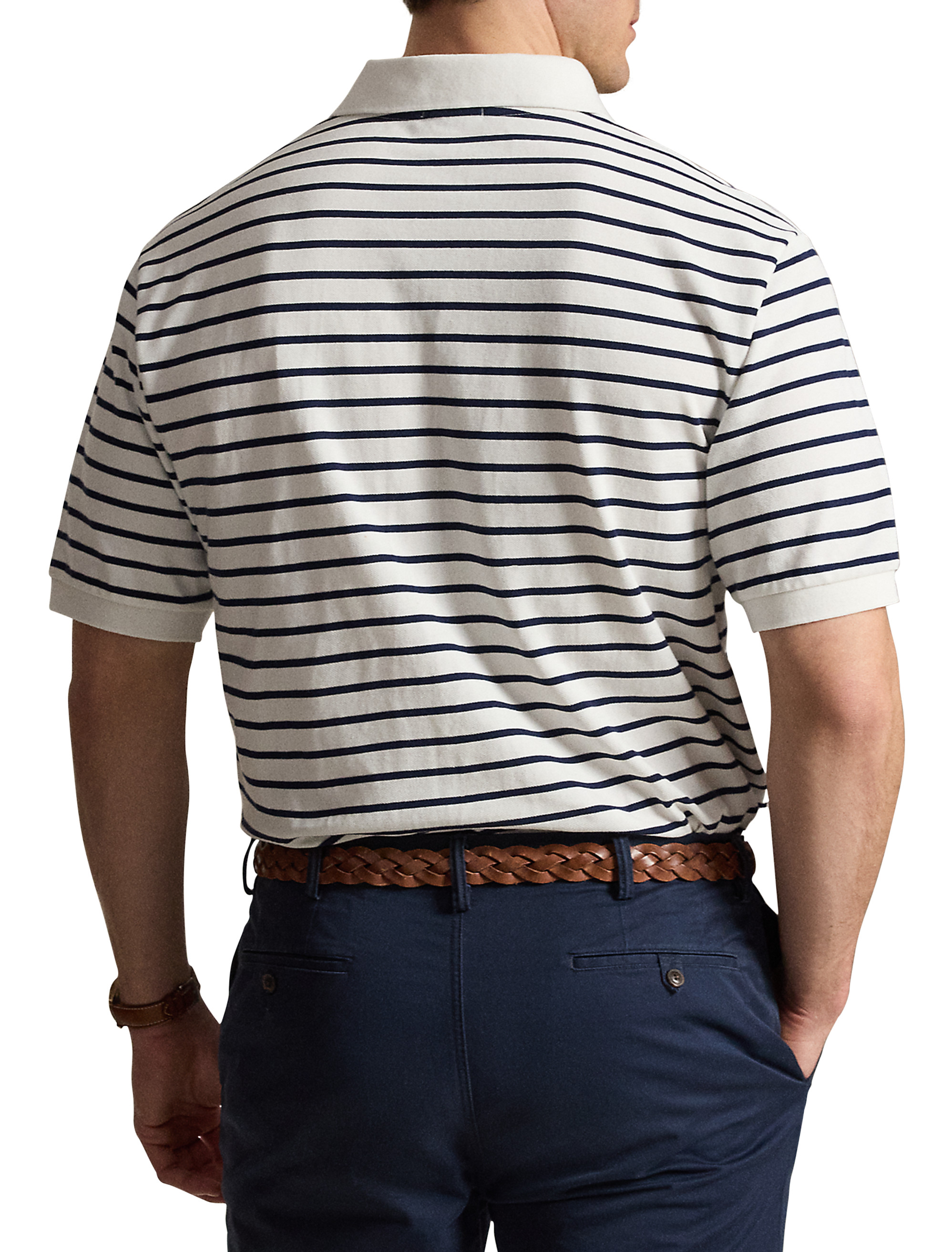 Newport Bear Striped Polo Shirt