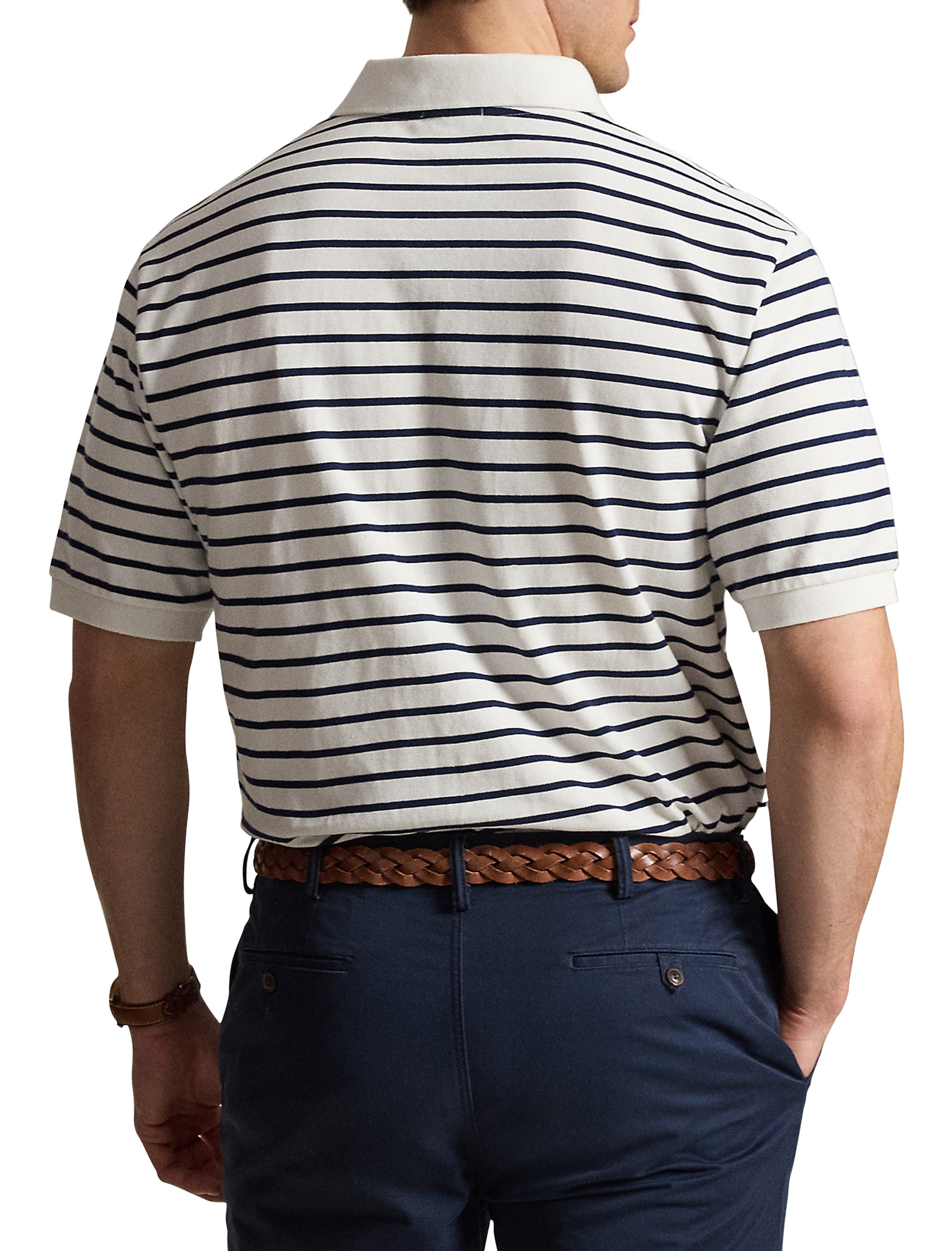 Newport Bear Striped Polo Shirt - thumbnail 2