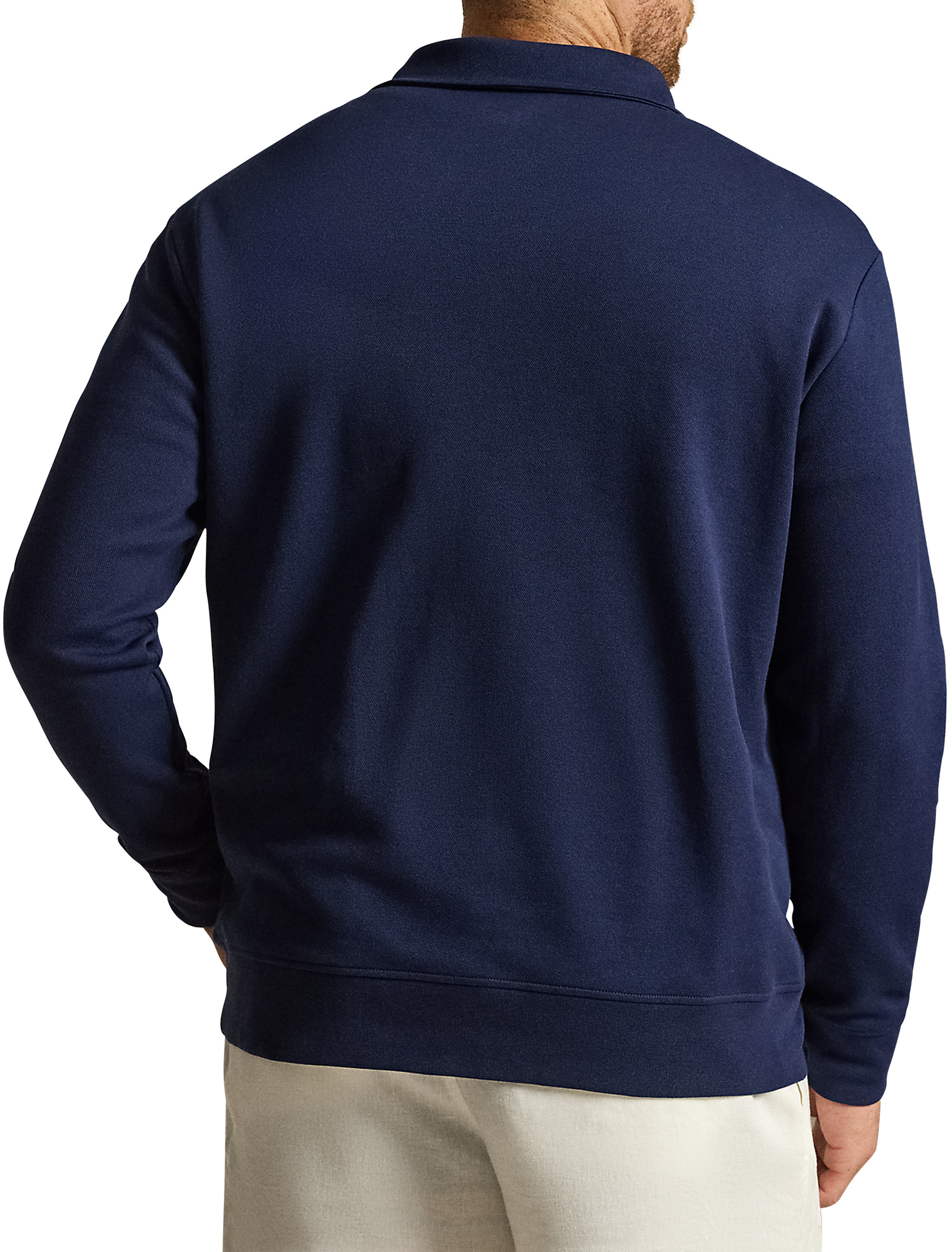 Big + Tall | Polo Ralph Lauren Colorblocked 1/4-Zip Sweatshirt | DXL