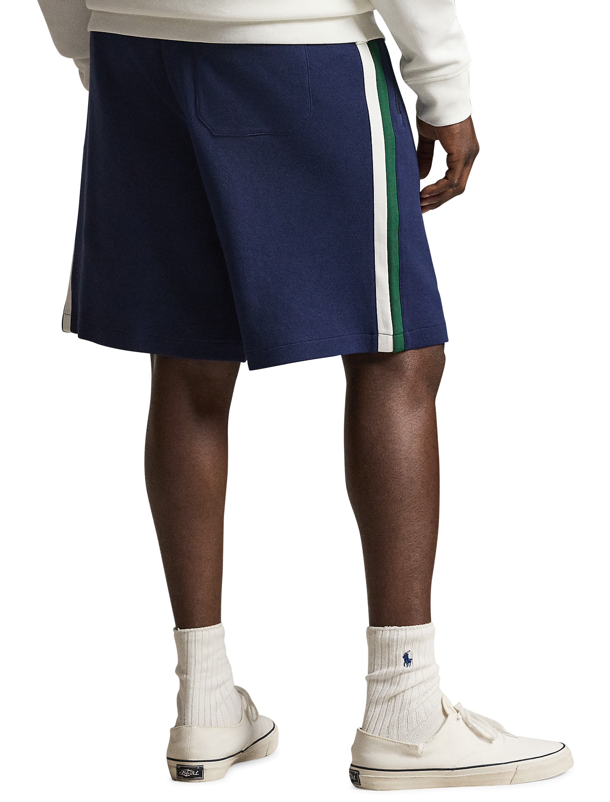 Big + Tall | Polo Ralph Lauren Mesh Colorblocked Shorts | DXL