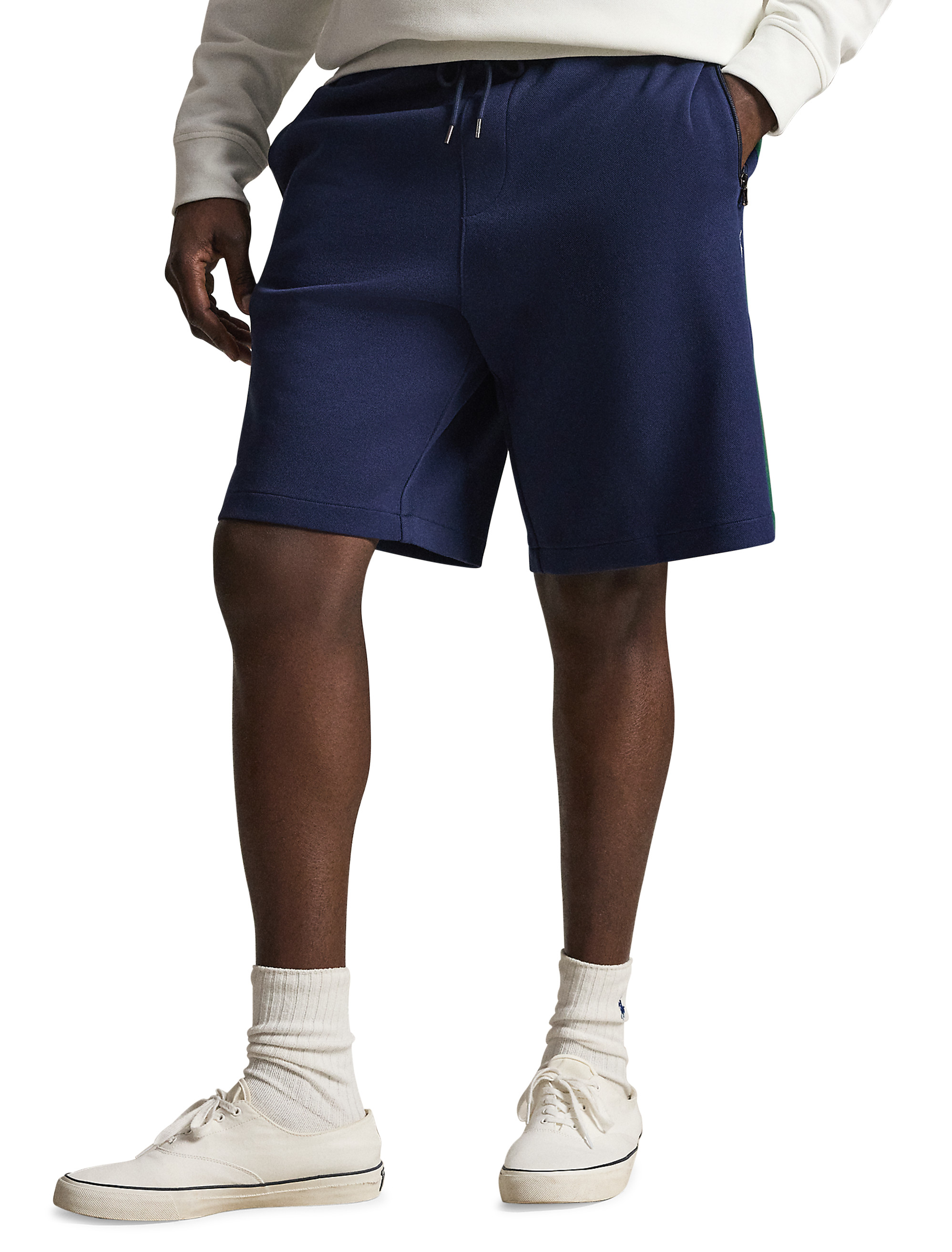Mesh Colorblocked Shorts