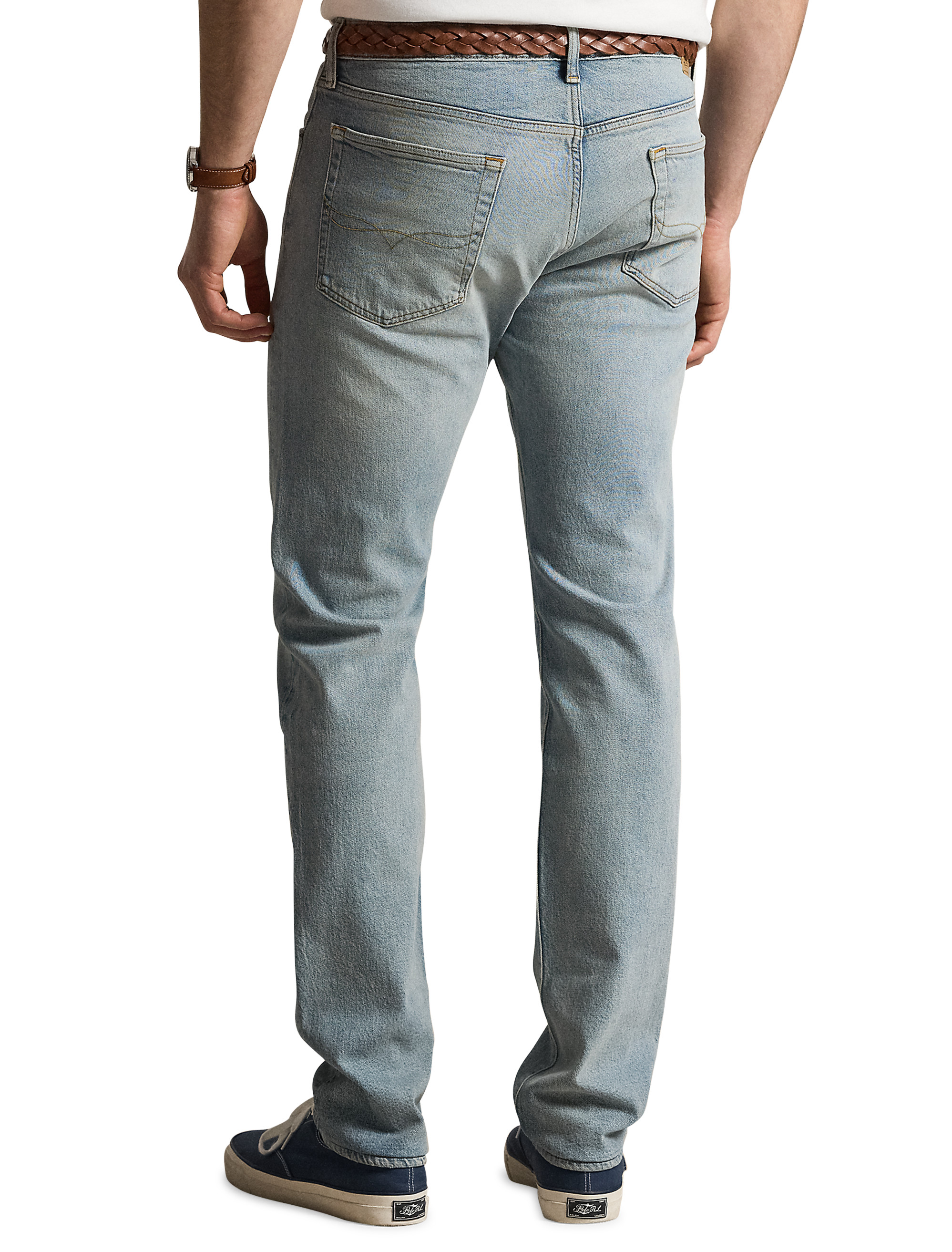 Varick Slim Straight-Leg Jeans