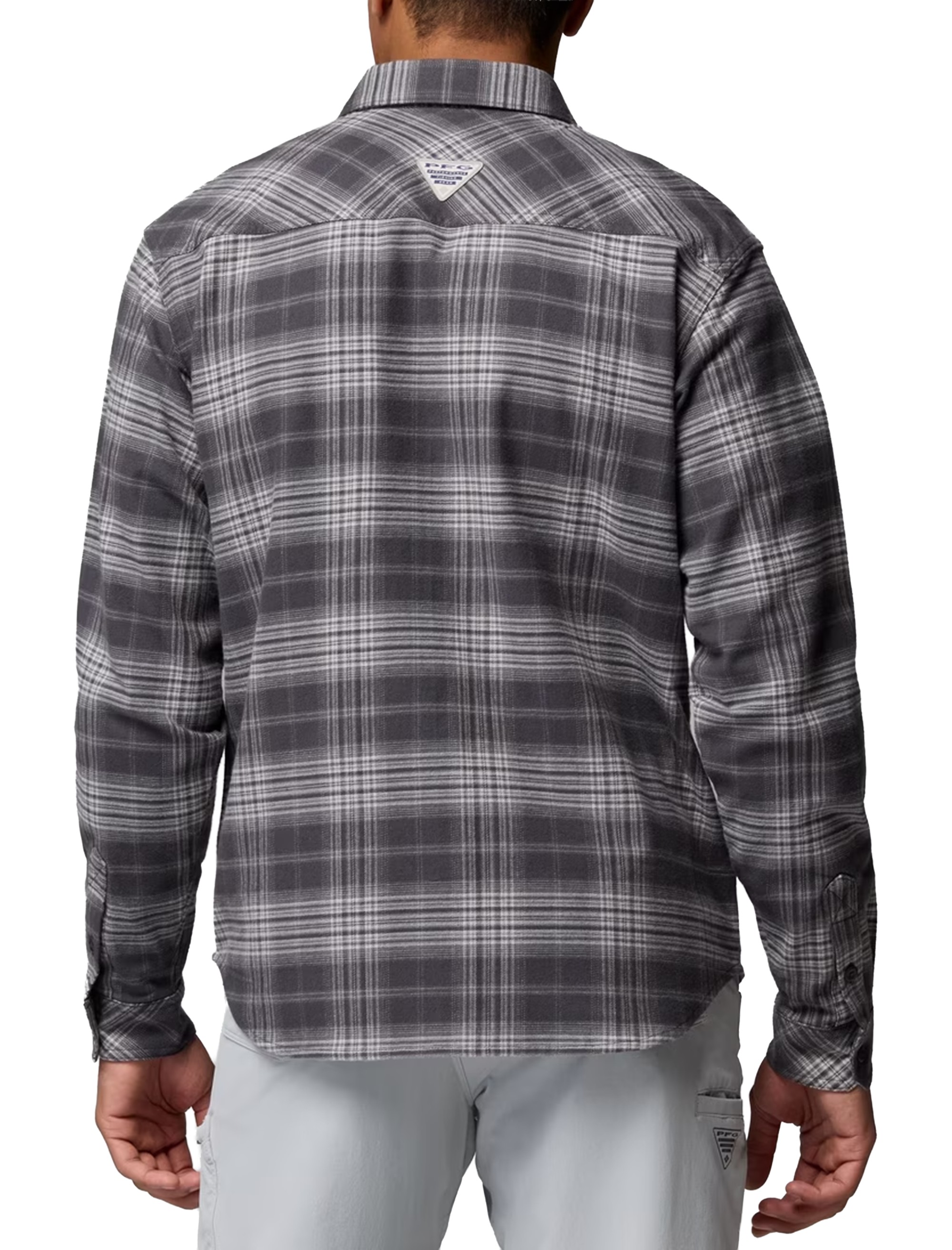 PFG Topwater Tech Flannel Sport Shirt - thumbnail 2
