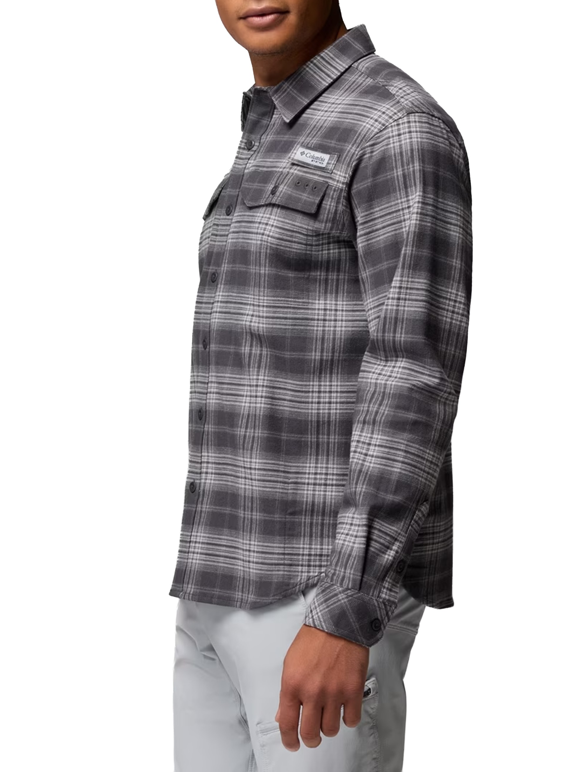 PFG Topwater Tech Flannel Sport Shirt - thumbnail 3