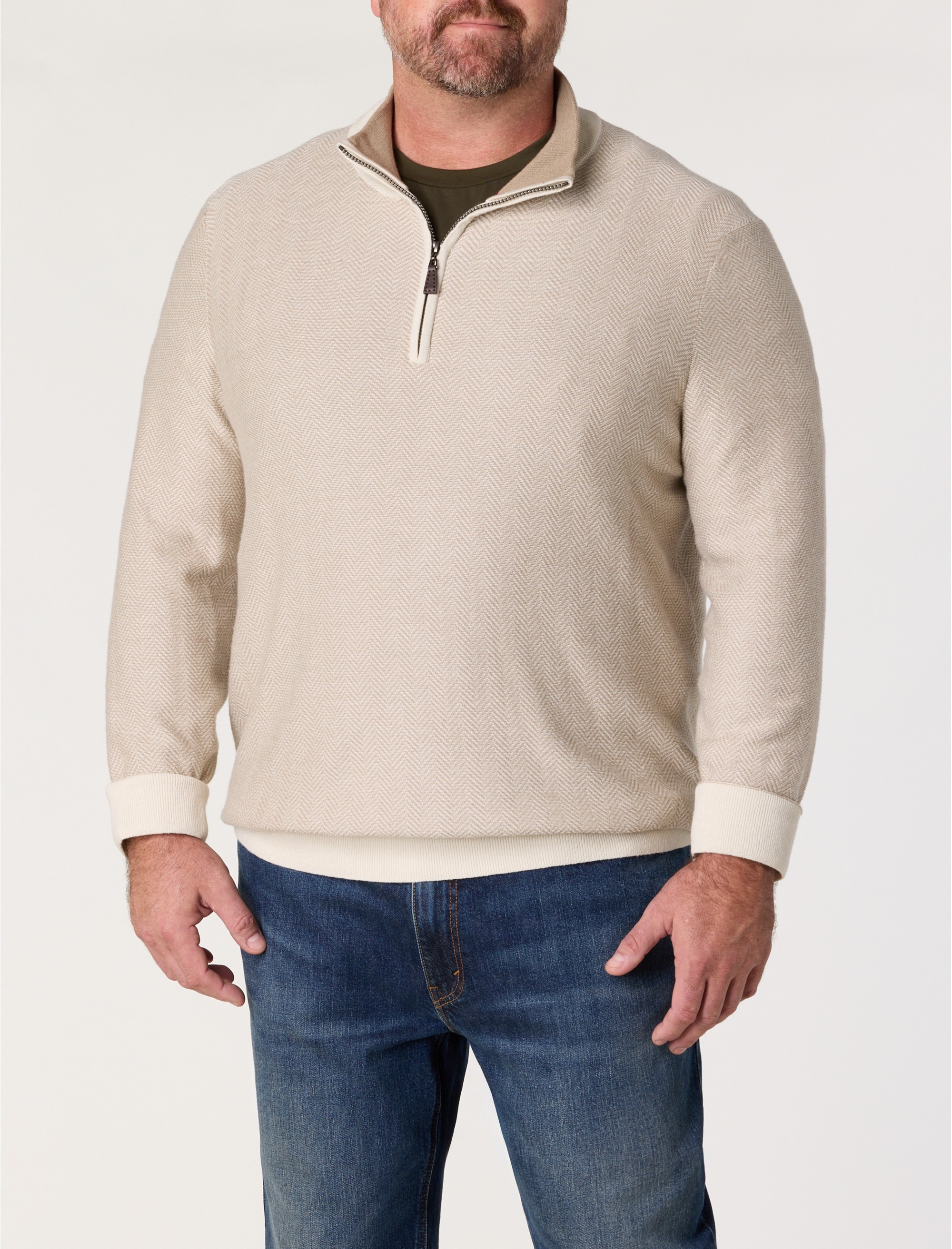 Navtech jacquard 1/4-Zip Pullover - thumbnail 2