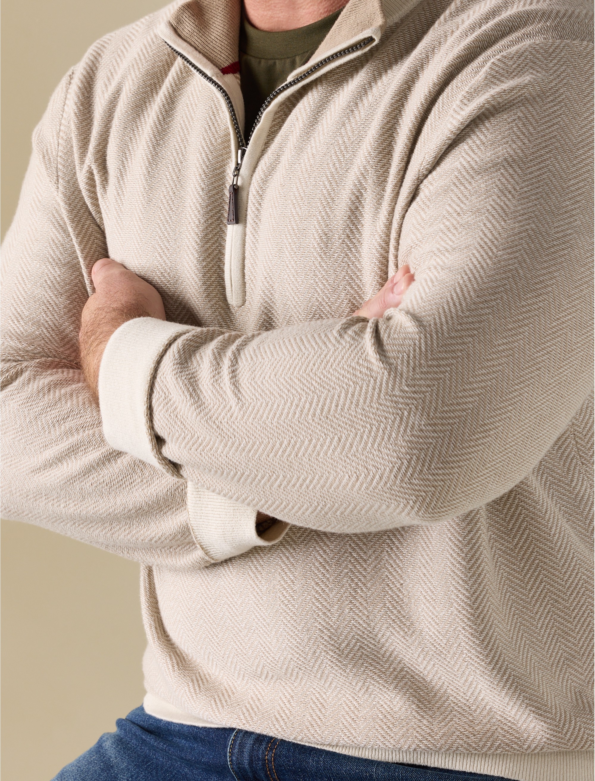 Navtech jacquard 1/4-Zip Pullover - thumbnail 4