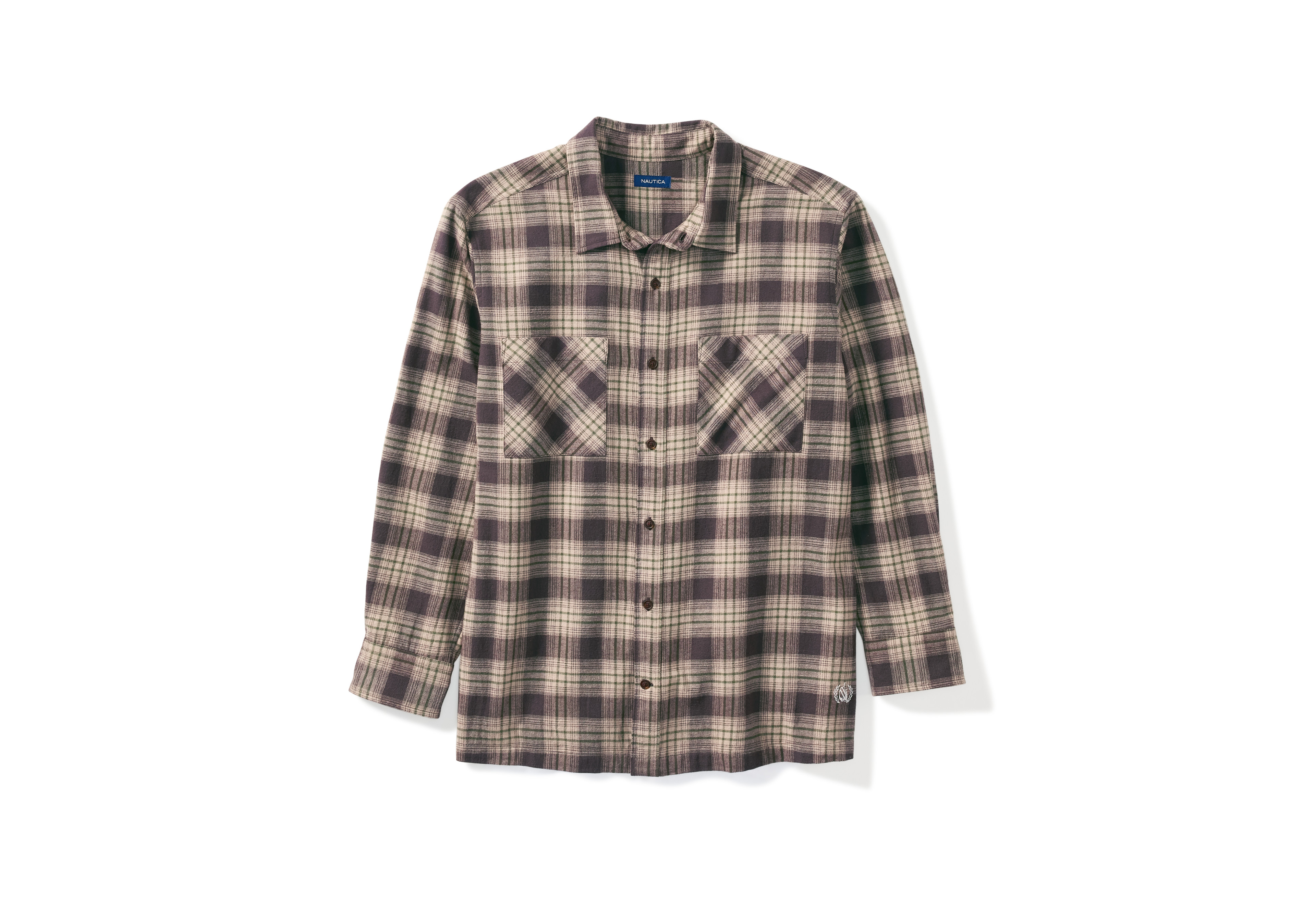 Plaid Flannel Sport Shirt