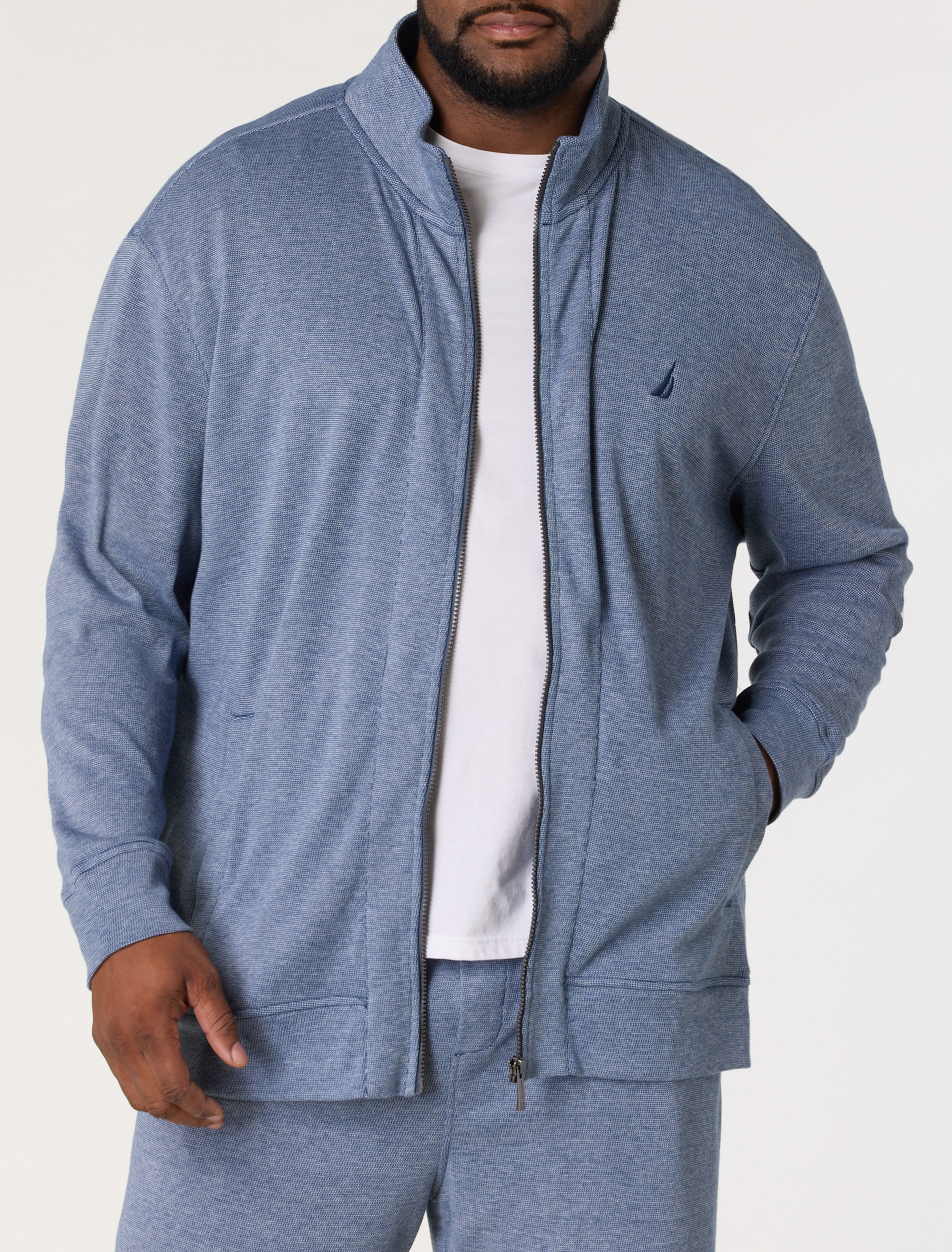 Double-Knit Track Jacket