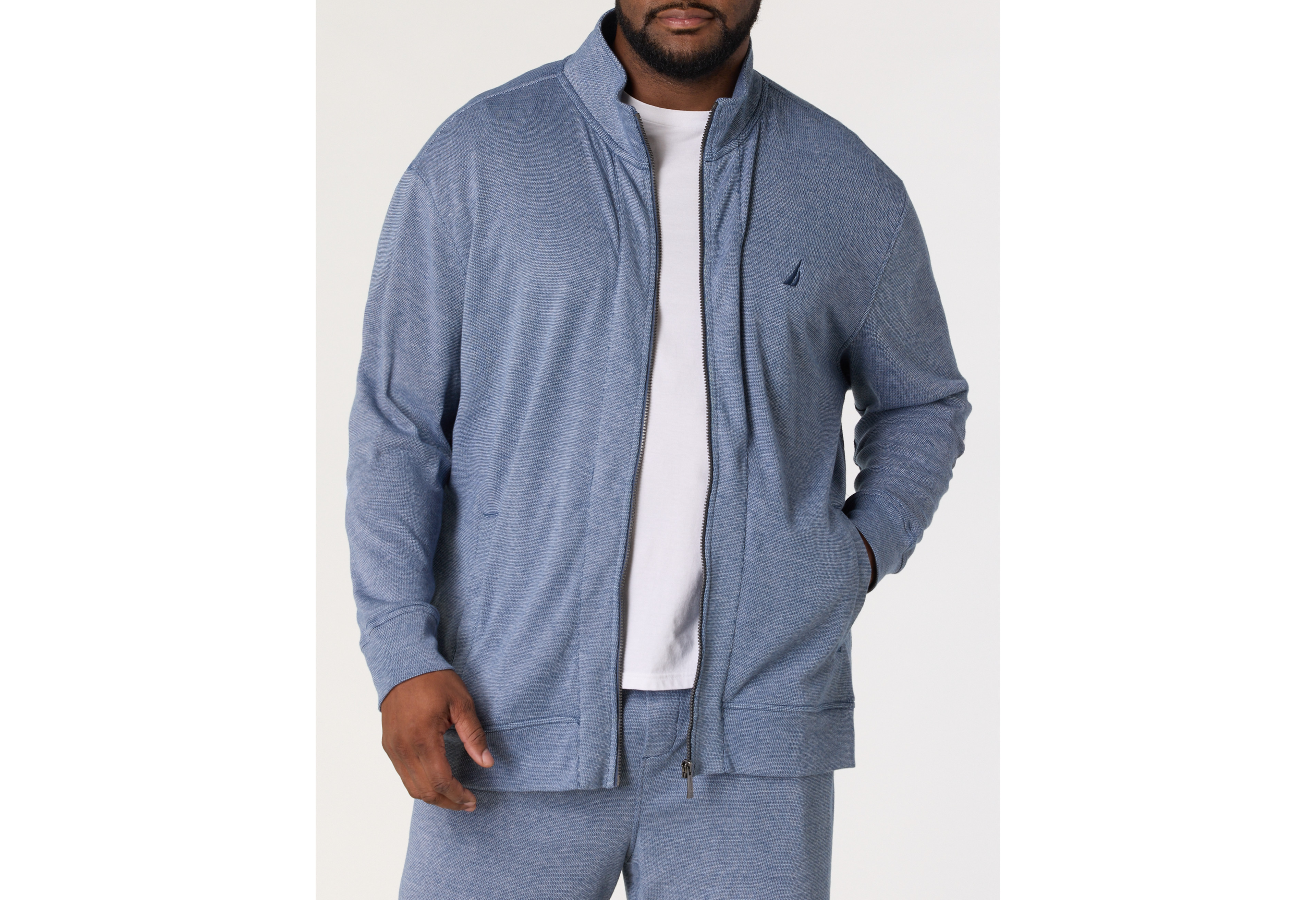 Double-Knit Track Jacket