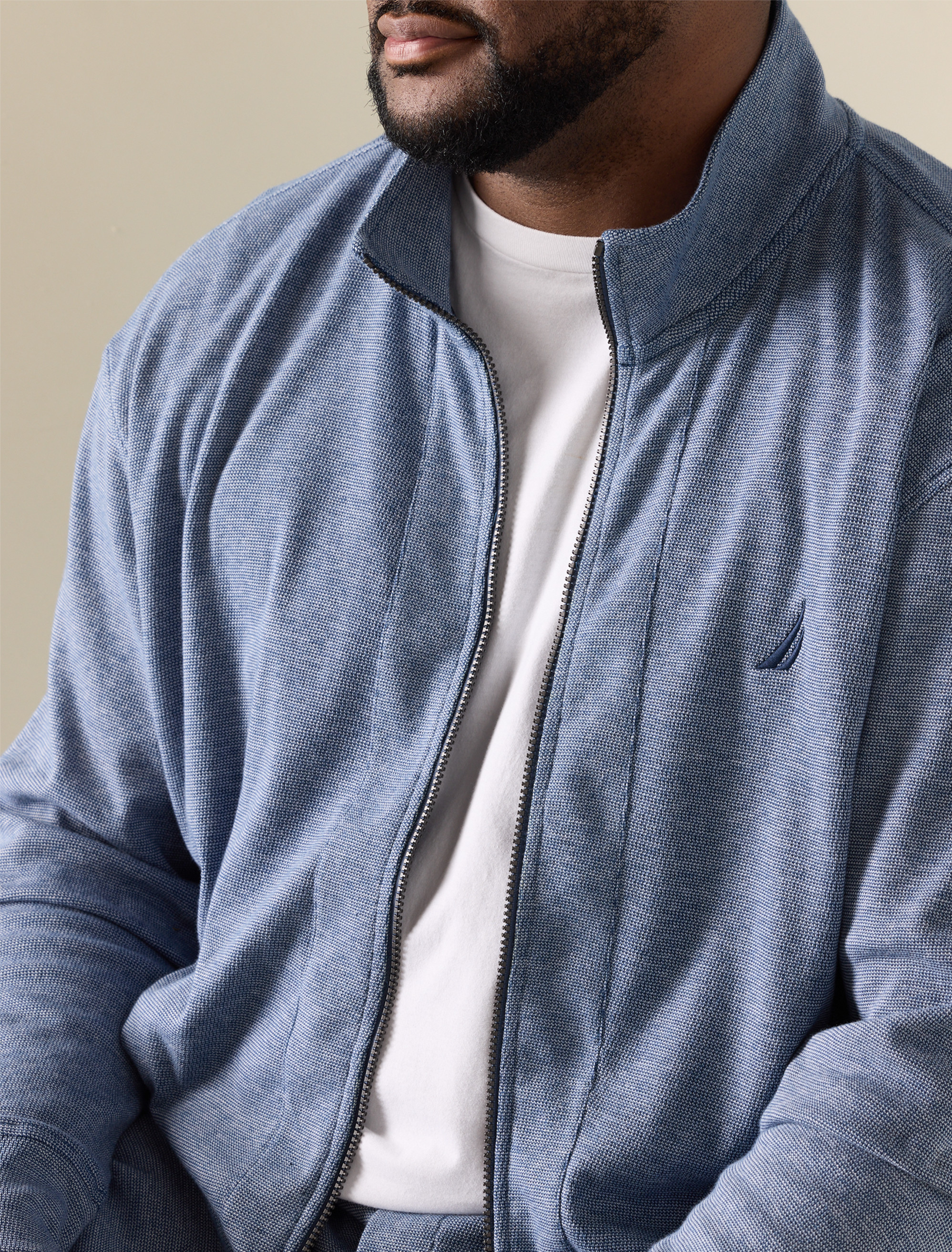 Double-Knit Track Jacket