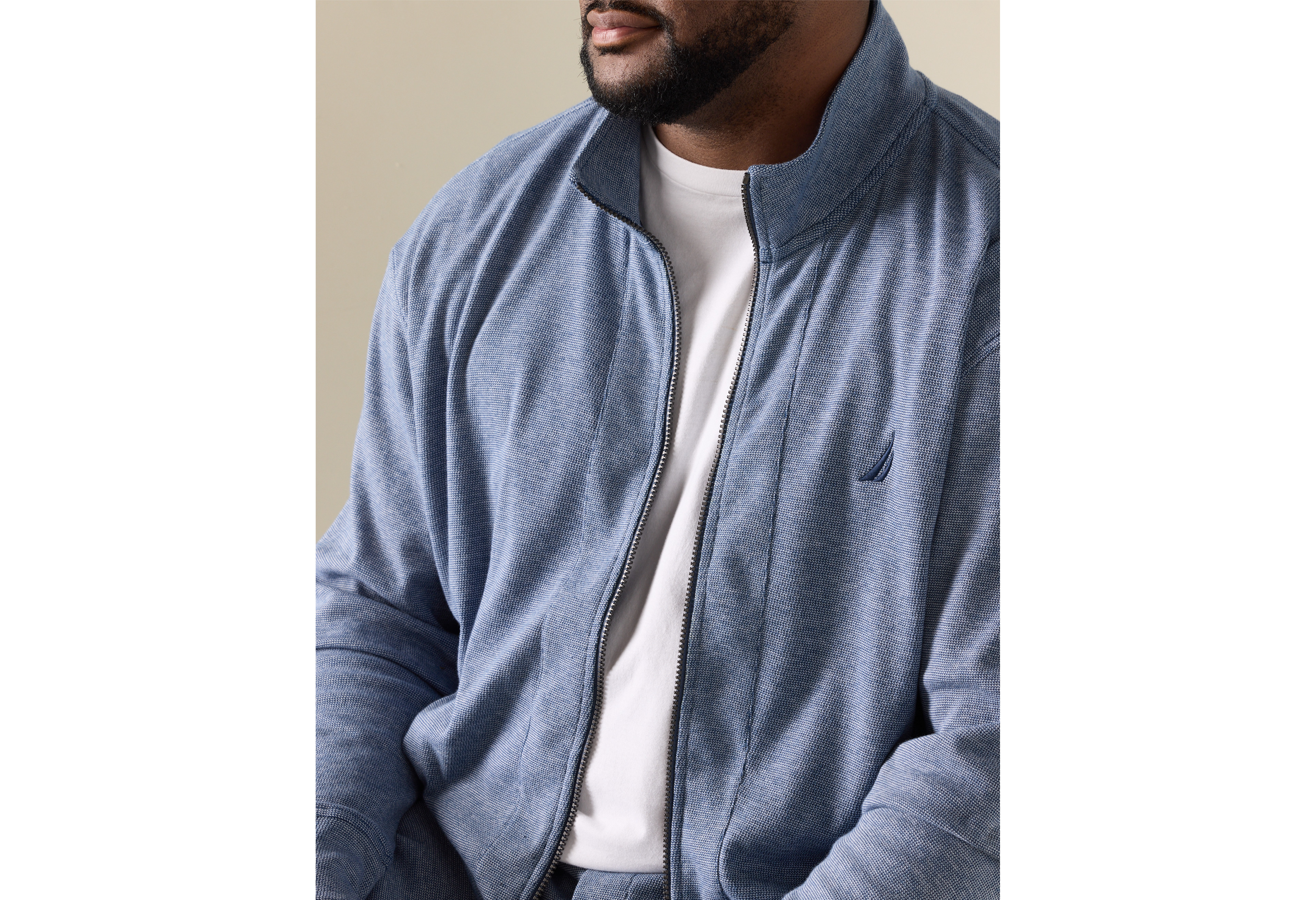 Double-Knit Track Jacket