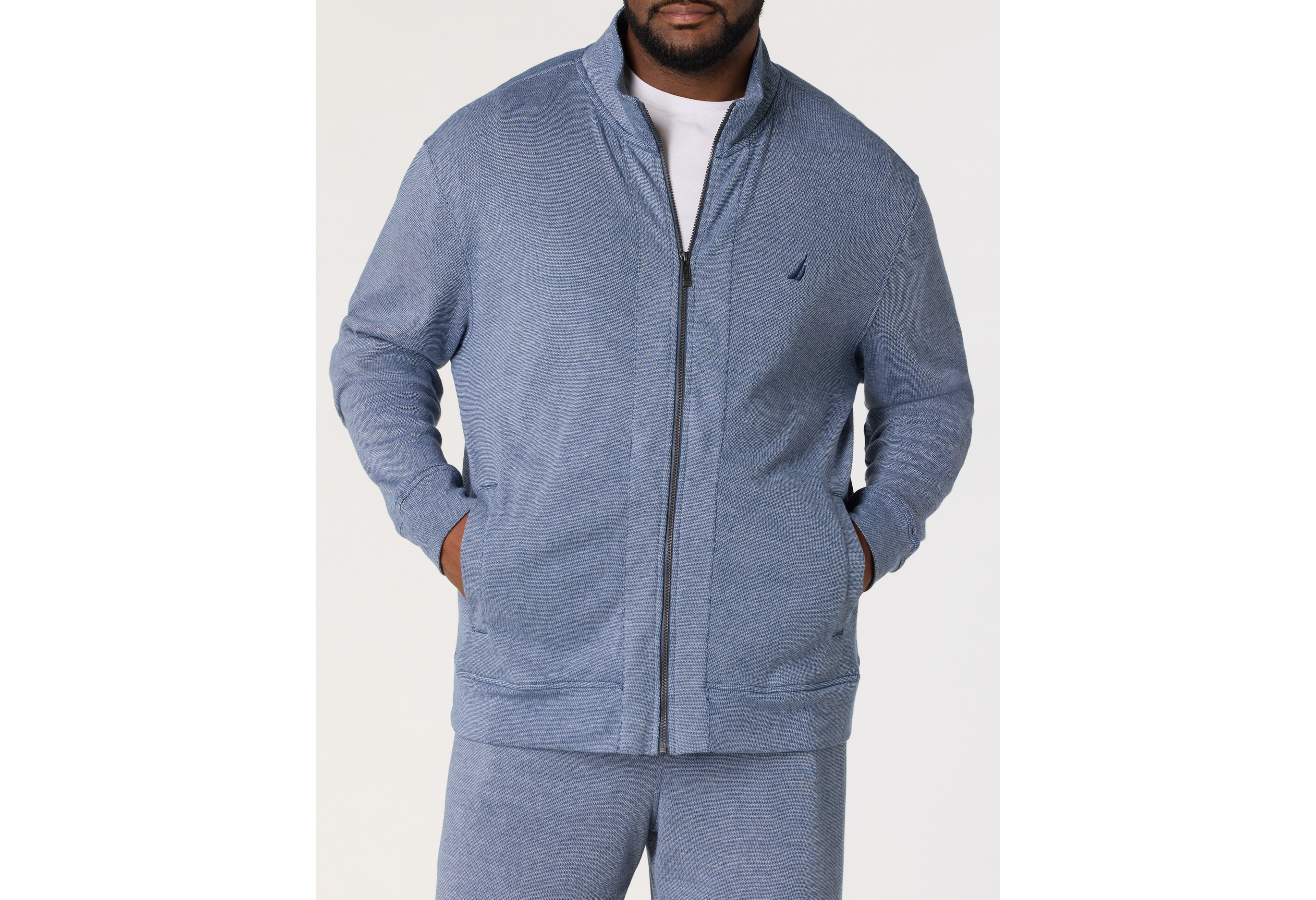 Double-Knit Track Jacket