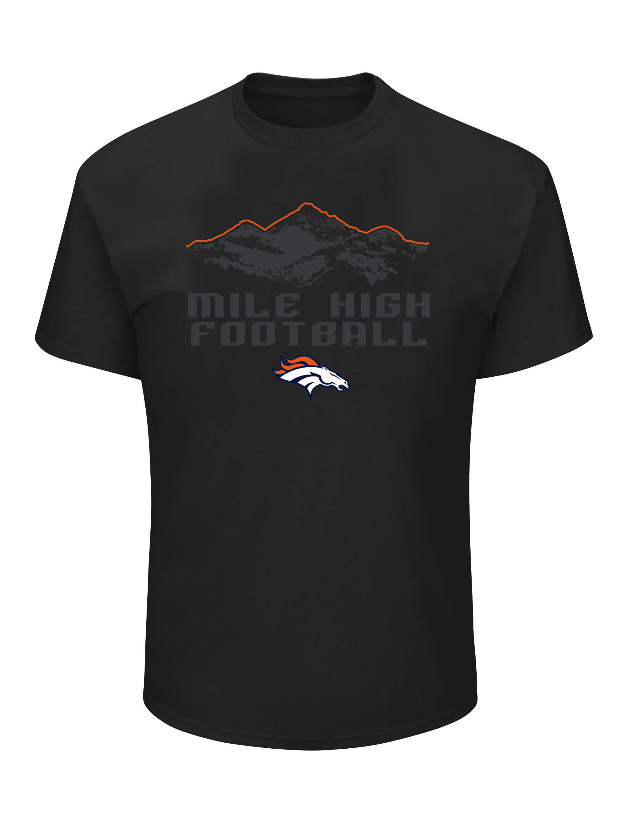 Broncos Black Pop Graphic Tee