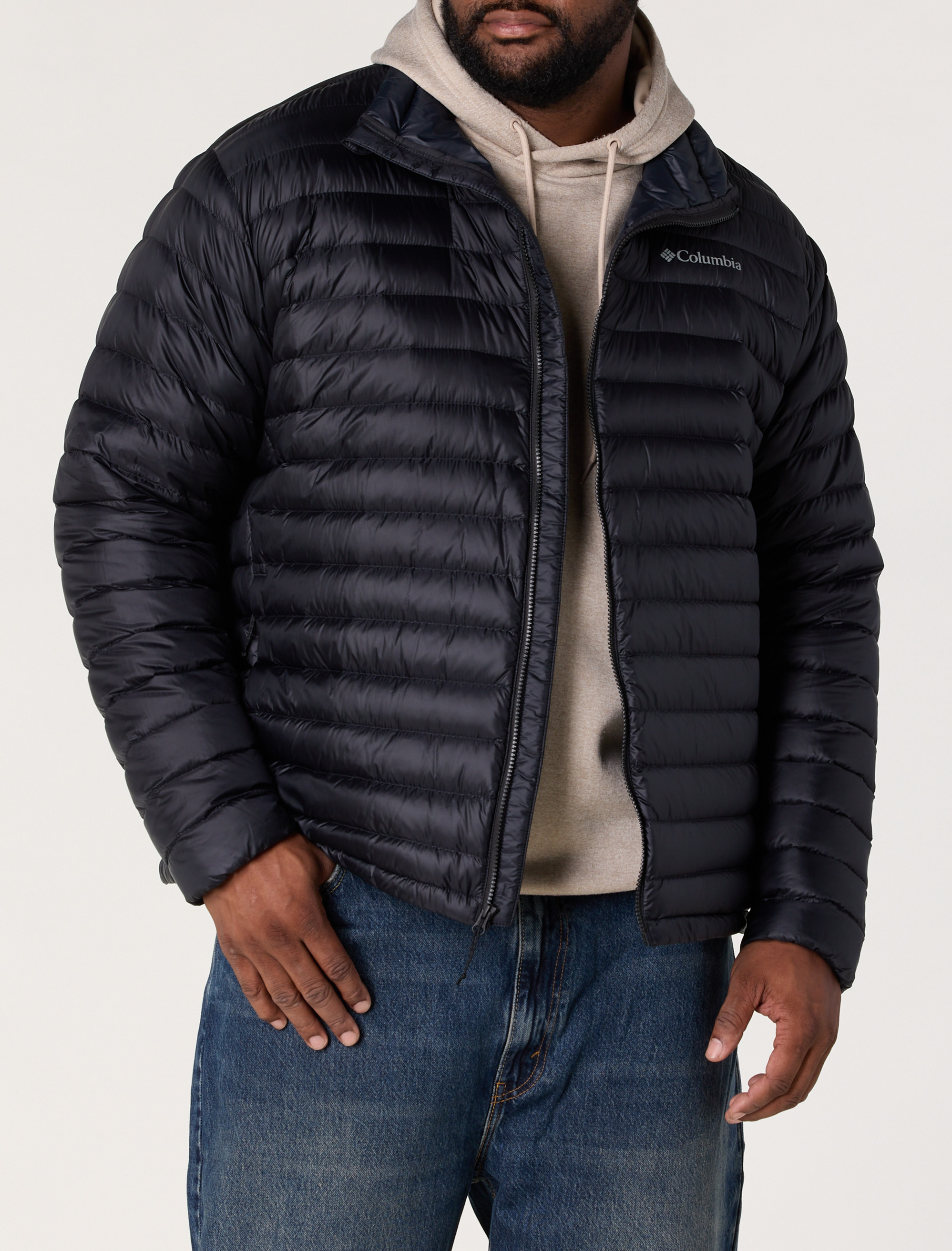 Big & Tall Men's Corelite Down Jacket - Black - Size 6XL