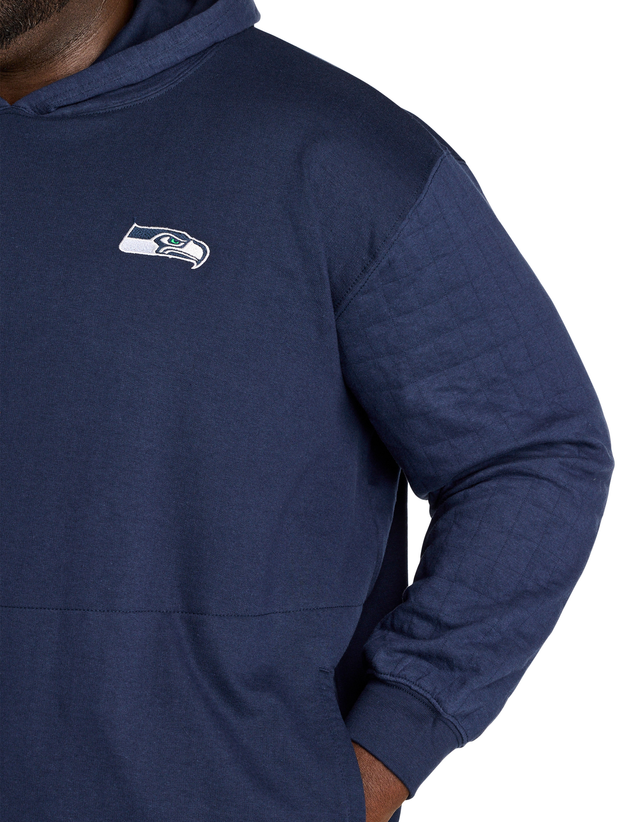 Seahawks Quilted Jersey Hoodie