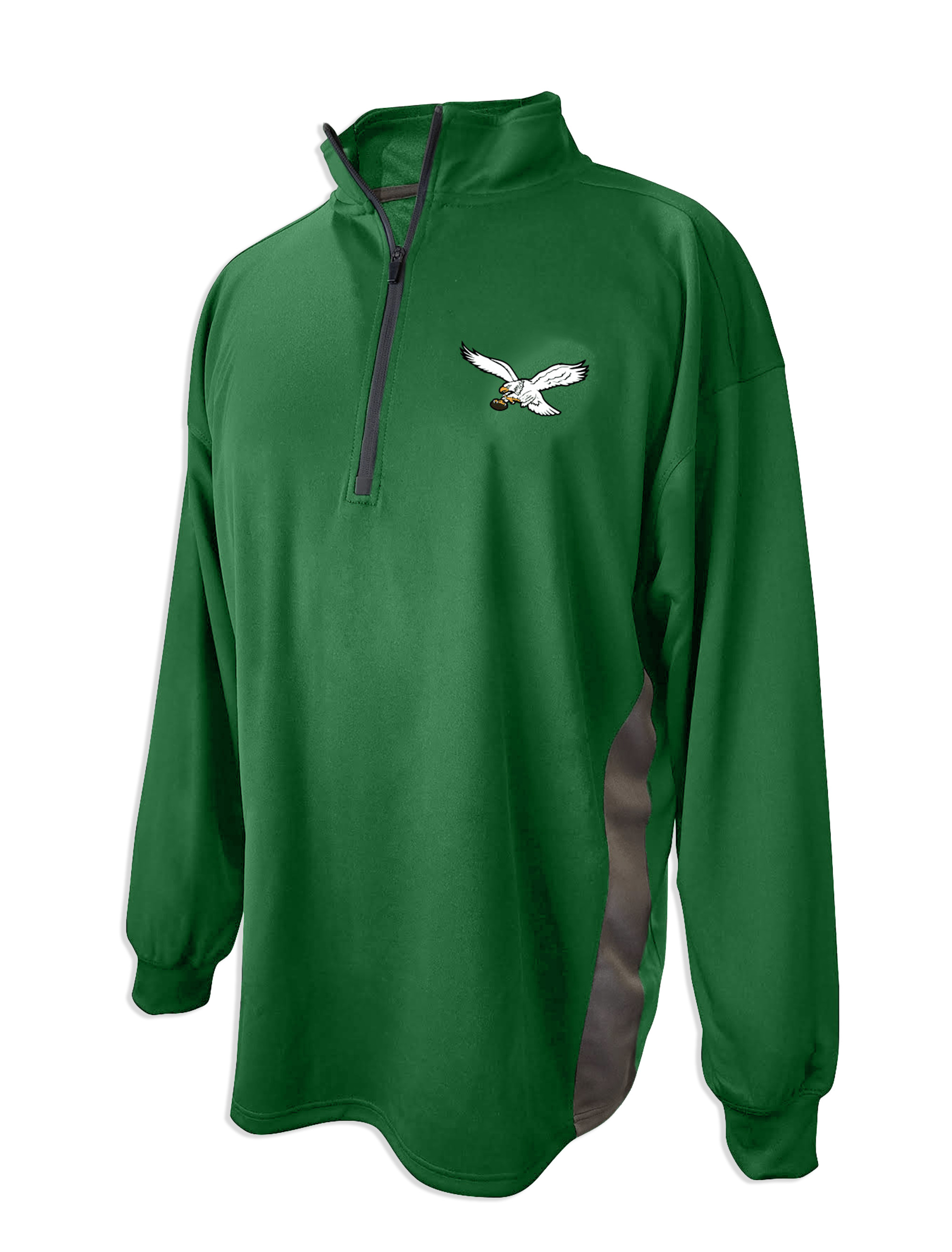 Eagles 1/4- Zip Colorblocked Pullover