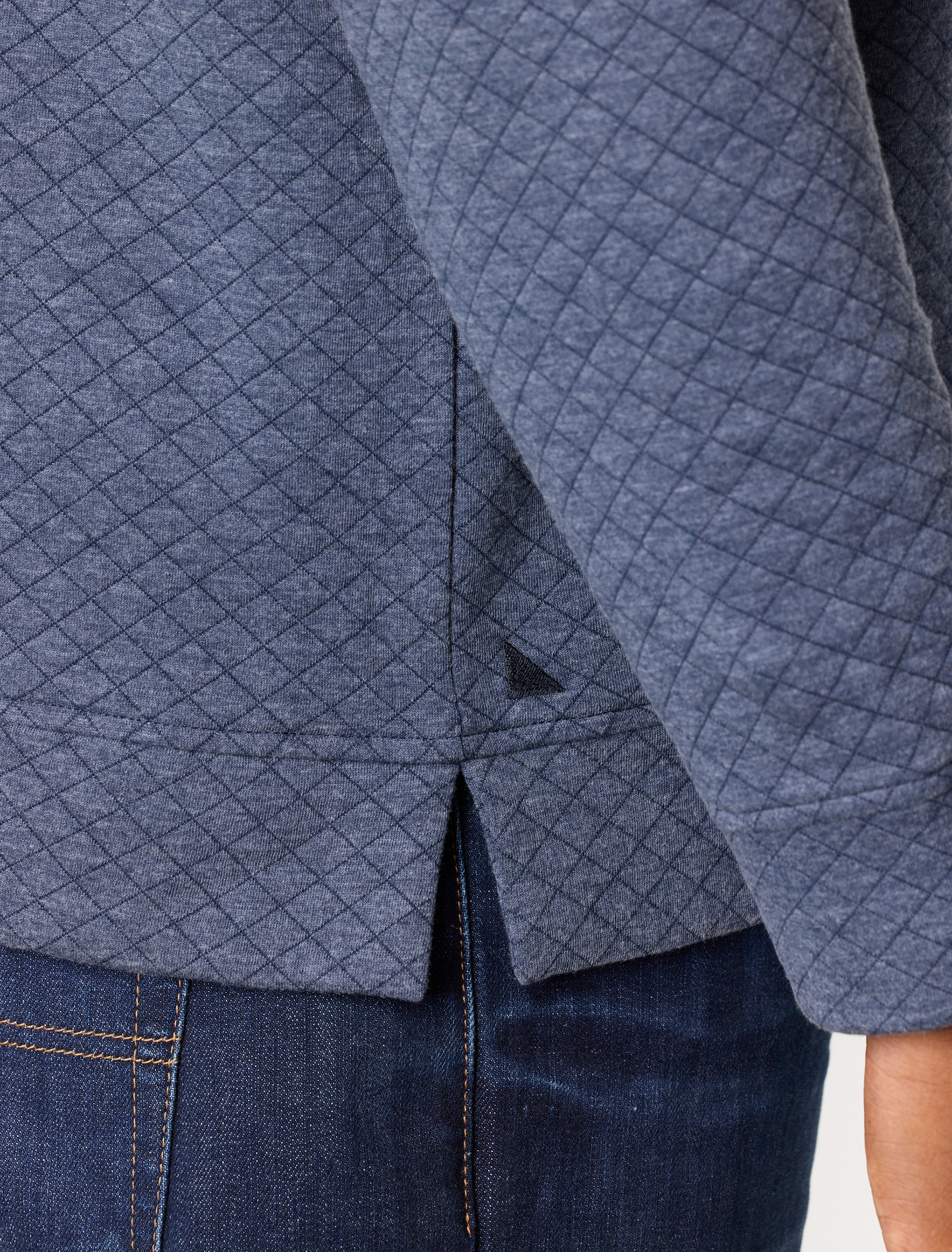 Quilted Sweatshirt