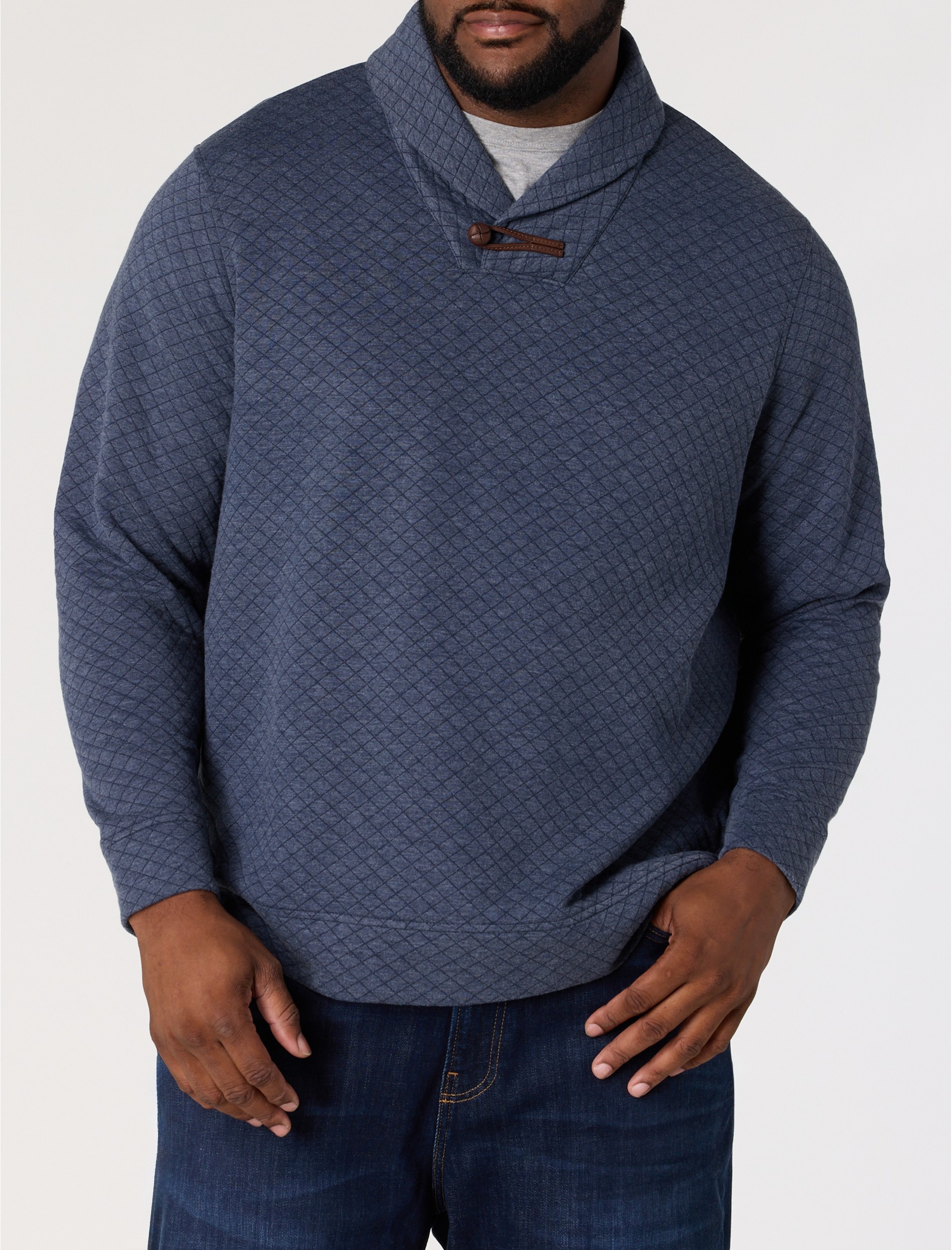 Quilted Sweatshirt